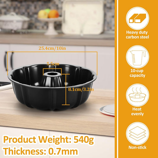 Purilite Select Carbon Steel Bundt Cake Pan