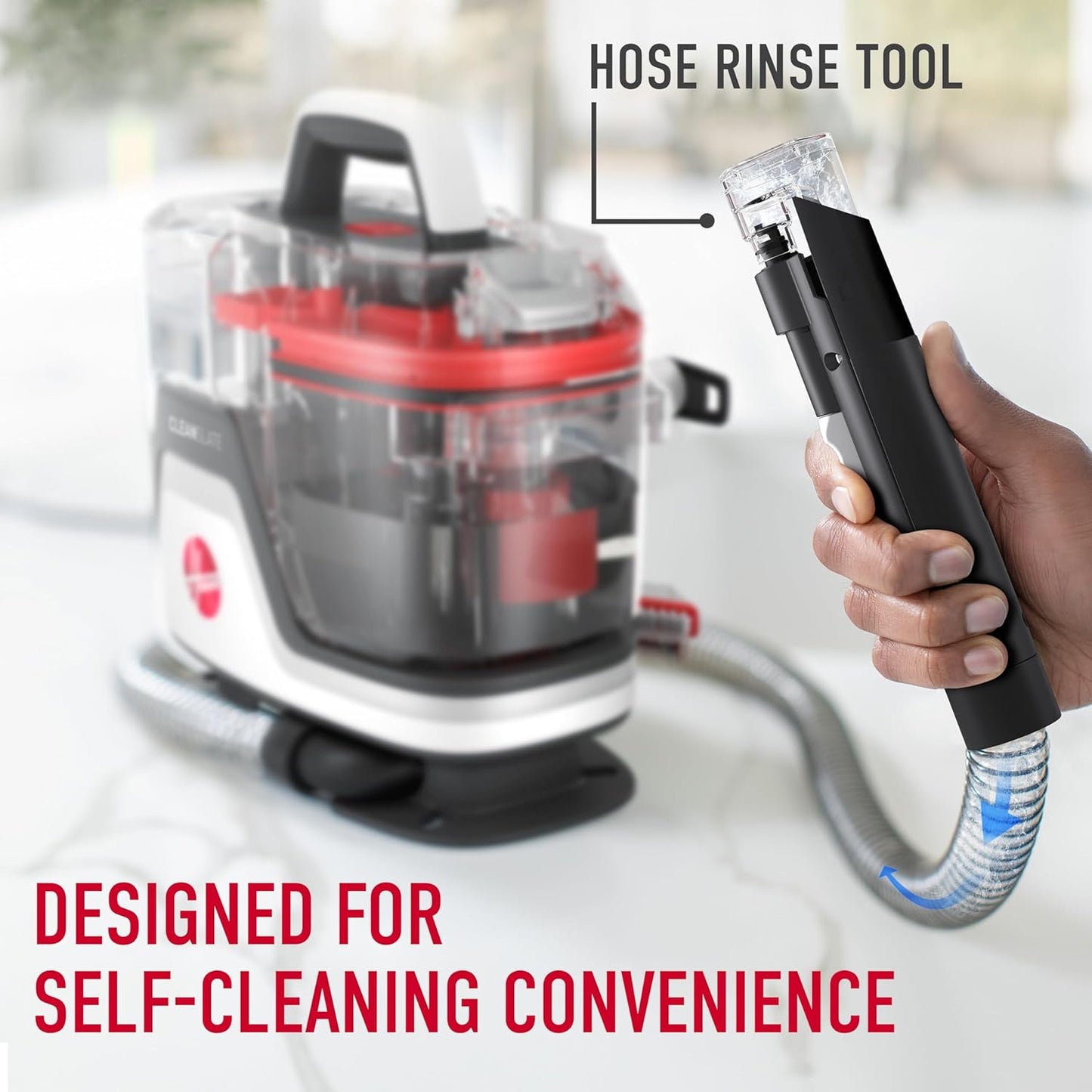 Hoover CleanSlate Carpet & Upholstery Spot Cleaner, Stain Remover, Portable, FH14000V, White