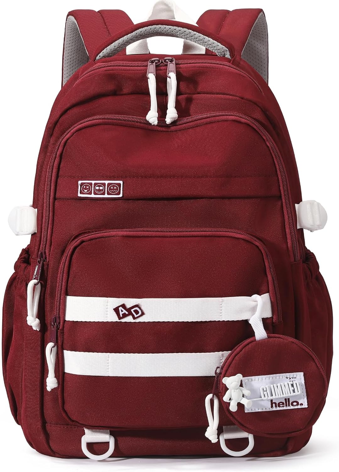 Armbq Kids Backpack for Girls Aesthetic School Backpack for Teen Girls Elementary Middle School Bookbag