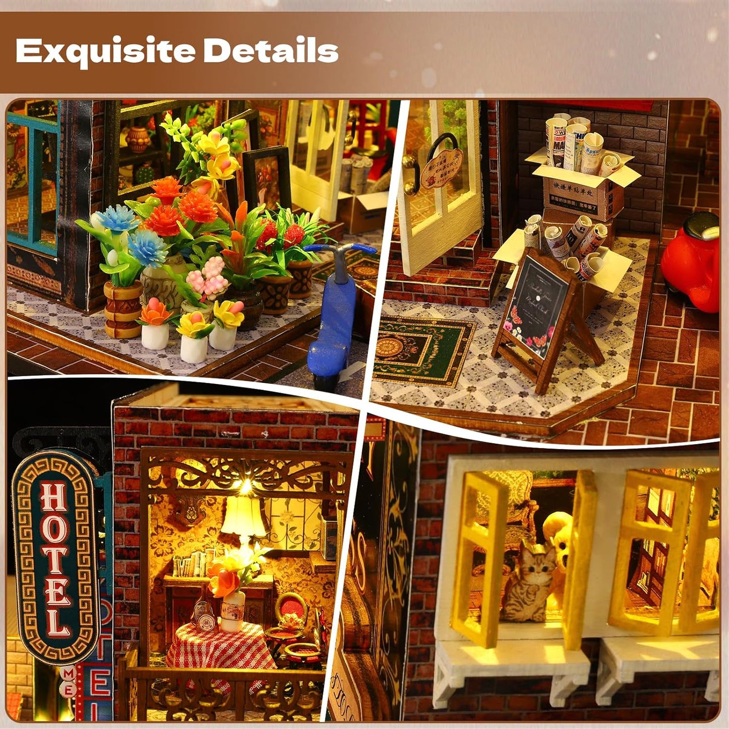 Purilite Select DIY Miniature House Kit