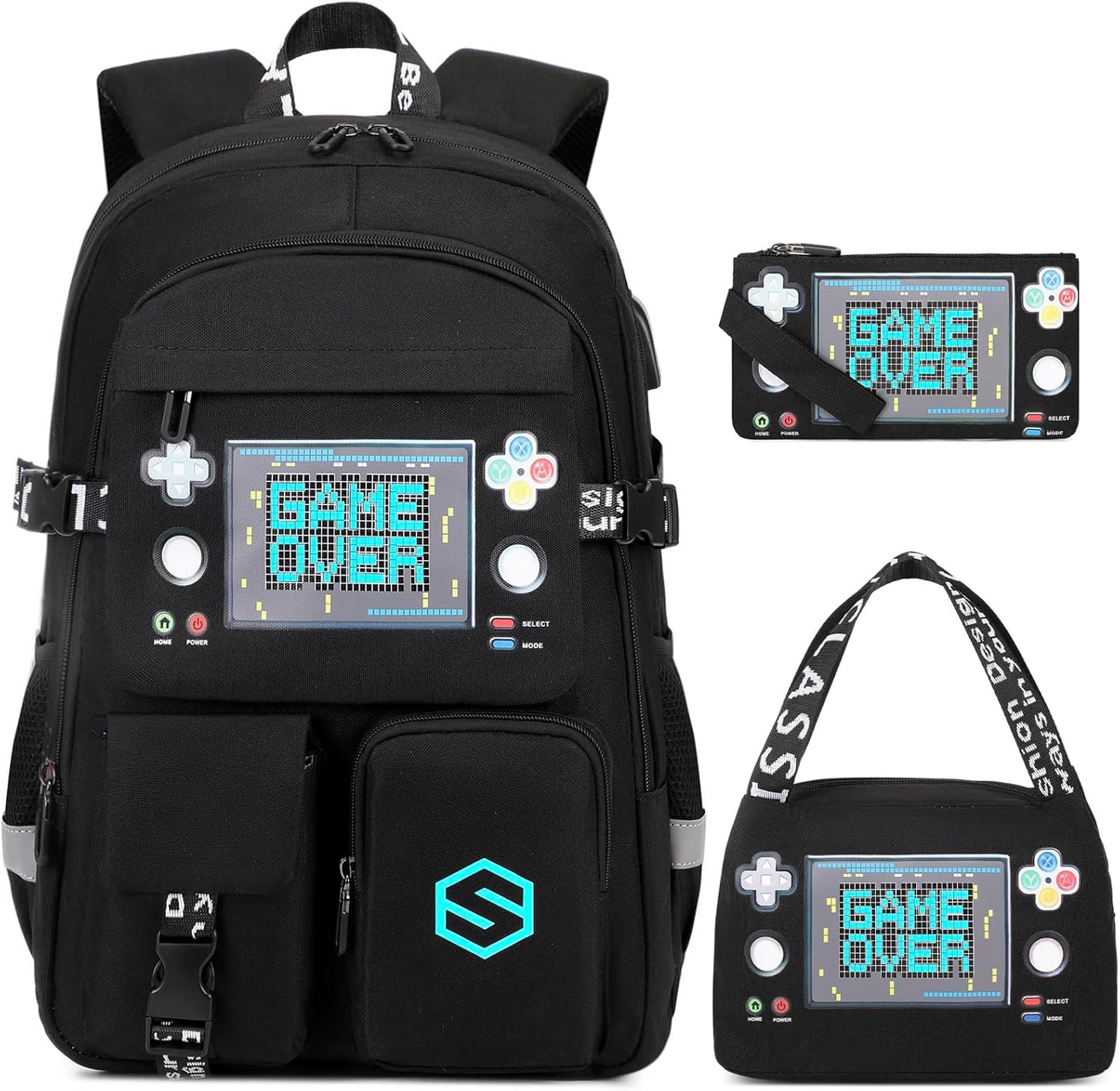 Scothen Cool Luminous School Backpacks for Boys