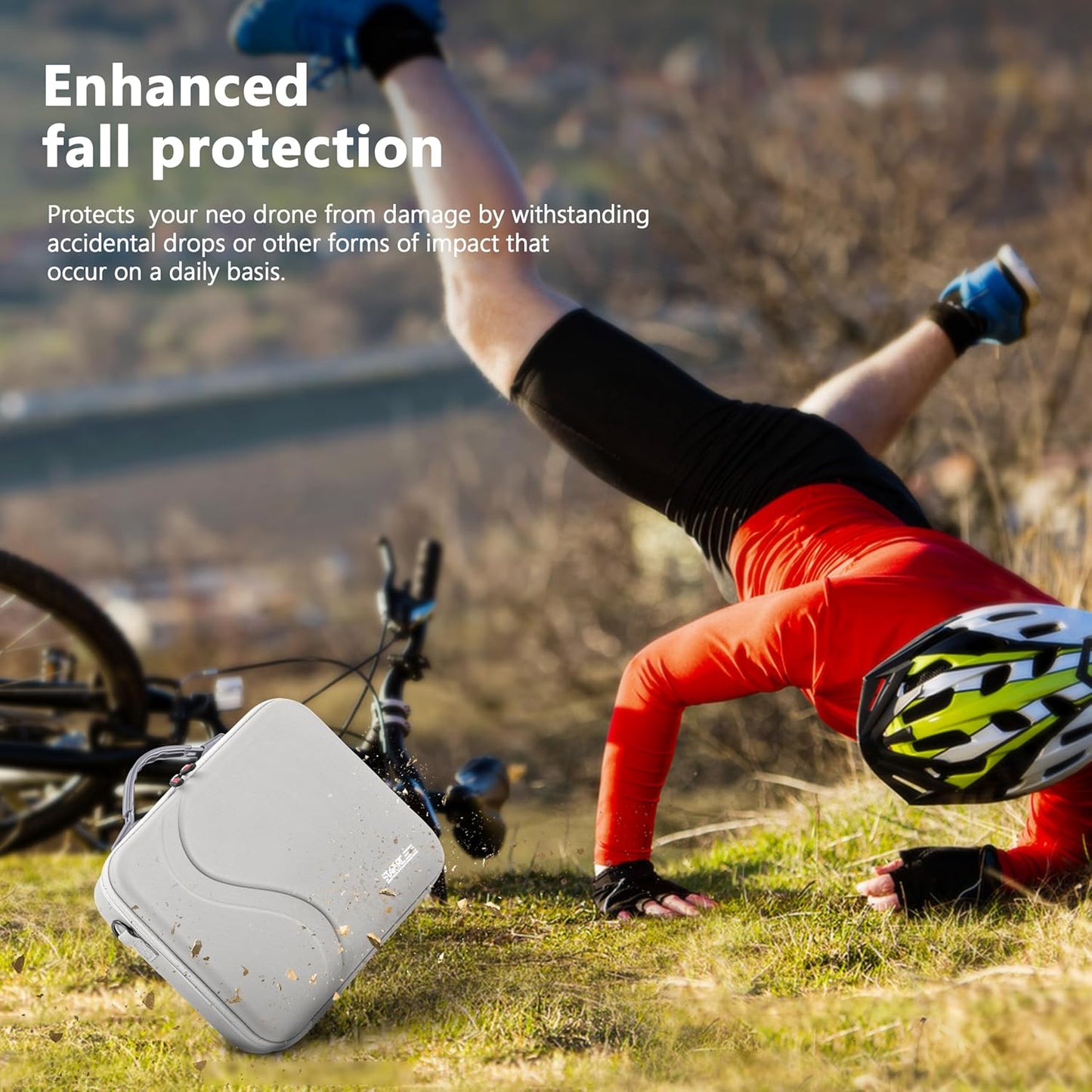 STARTRC Neo Case for DJI Neo Fly More Combo Portable Carrying Protective Bag for DJI Neo Accessories, Compatible with RC-N3/N2 Remote Controller, Neo Intelligent Flight Battery, Charging Hub