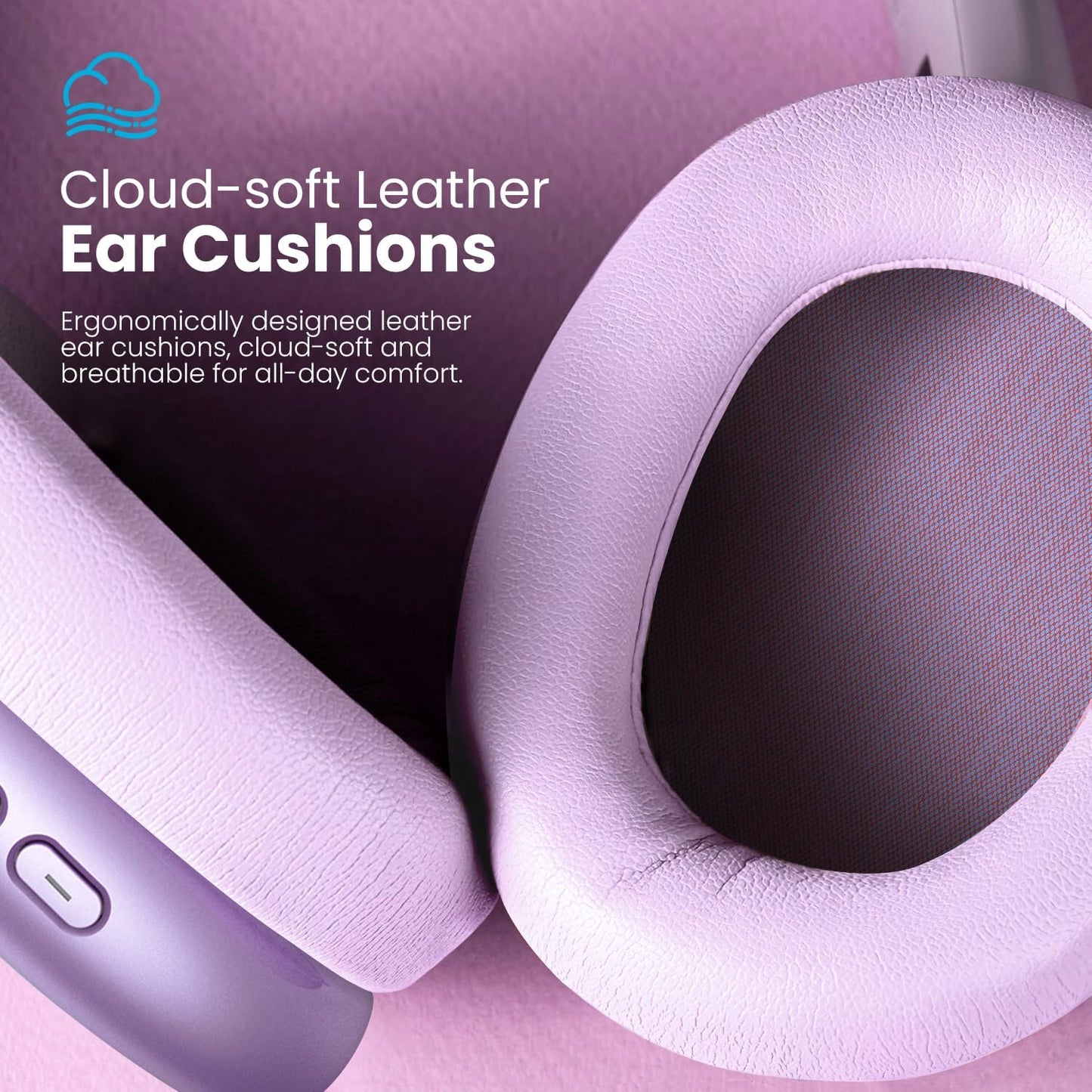 Wentronic Y01 Wireless Over Ear Headphones, Noise Canceling Bluetooth 5.3 Headphones with Microphones,Hi-Res Audio,48H Playtime,Foldable,Breathable Soft Earpads for iOS/Android/Samsung/PC-Green
