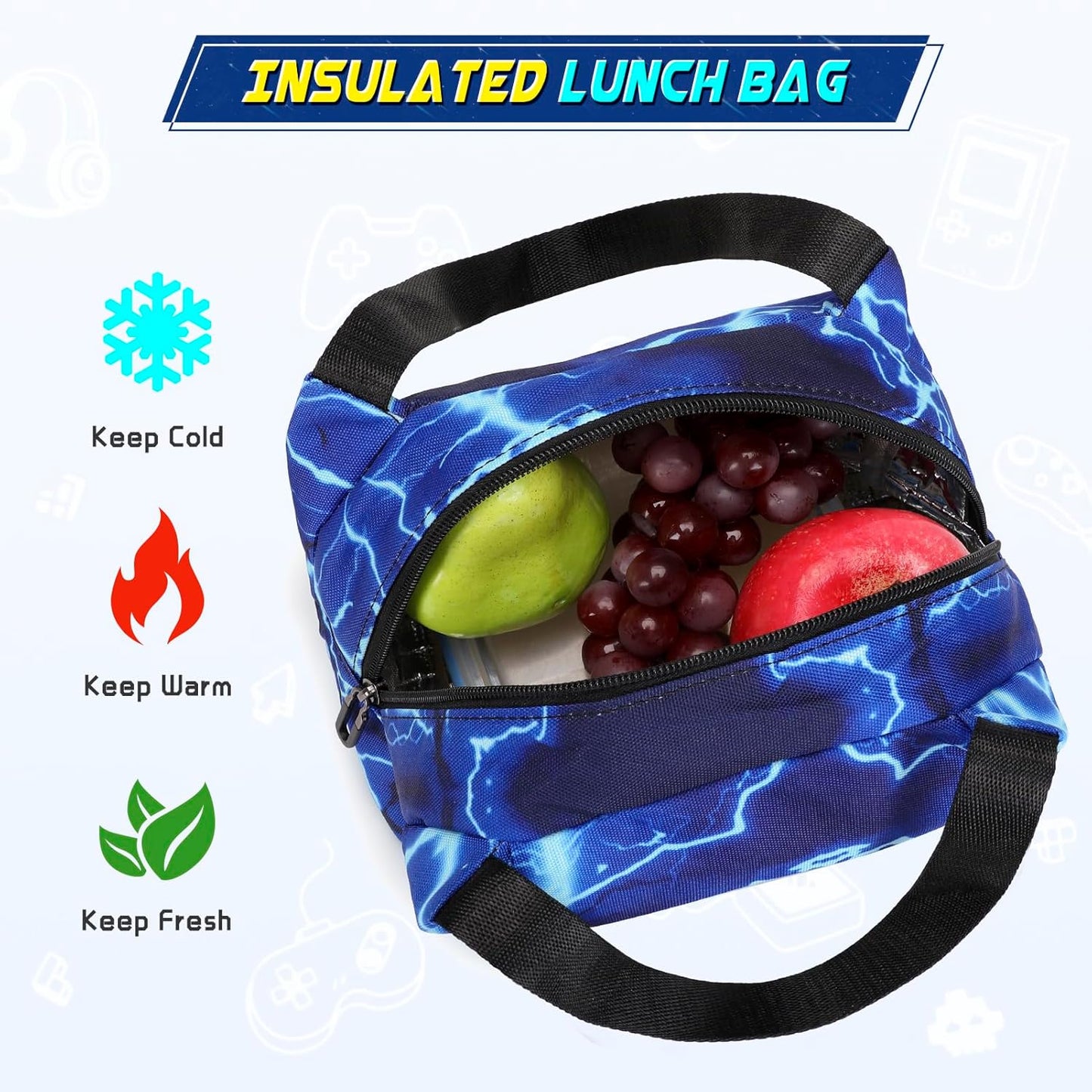 Scothen Cool Luminous School Backpacks for Boys
