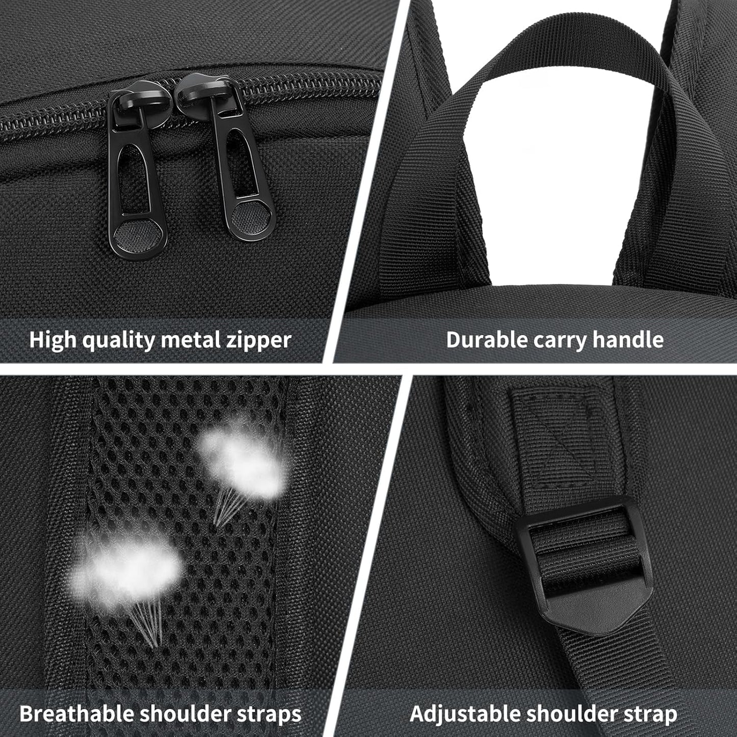 IPEB Camera Backpack Bag with Tripod Holder Water Resistant Camera Cases Photography Backpack Anti-Theft for DSLR Camera