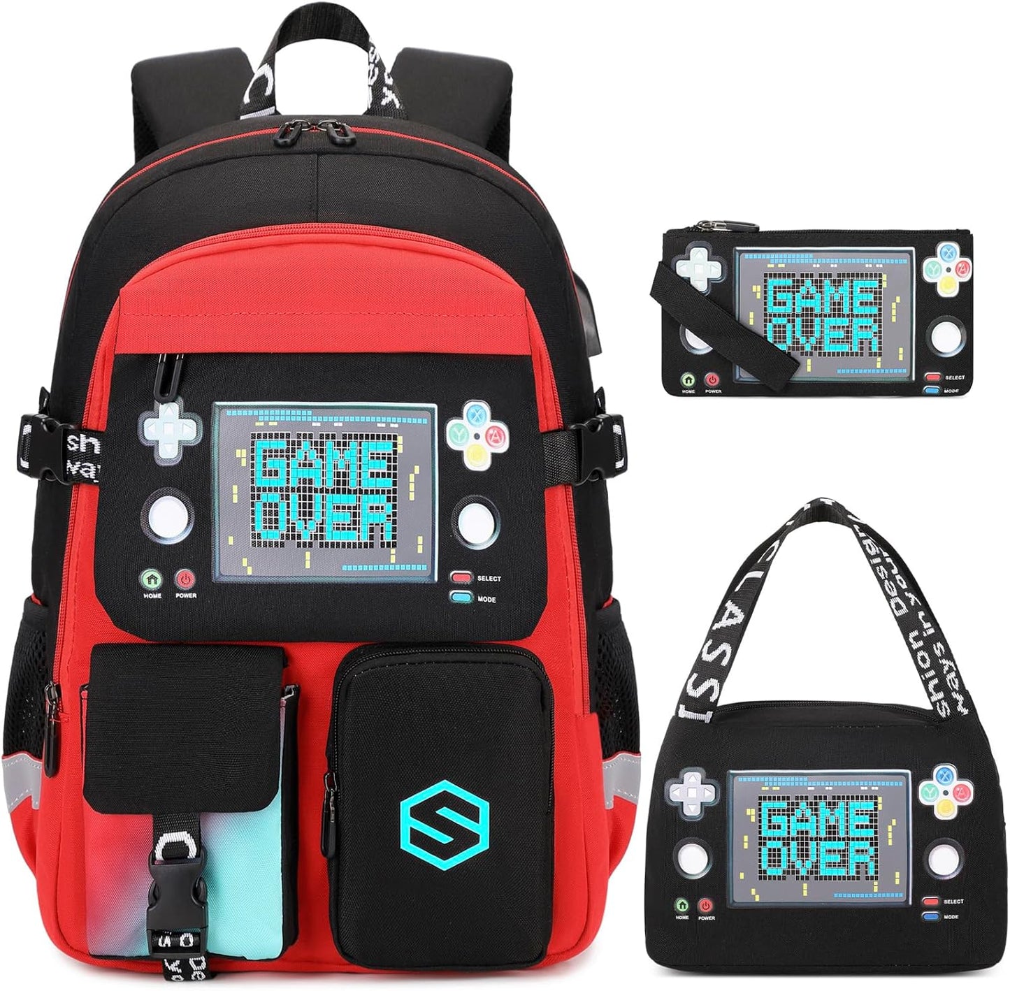 Scothen Cool Luminous School Backpacks for Boys