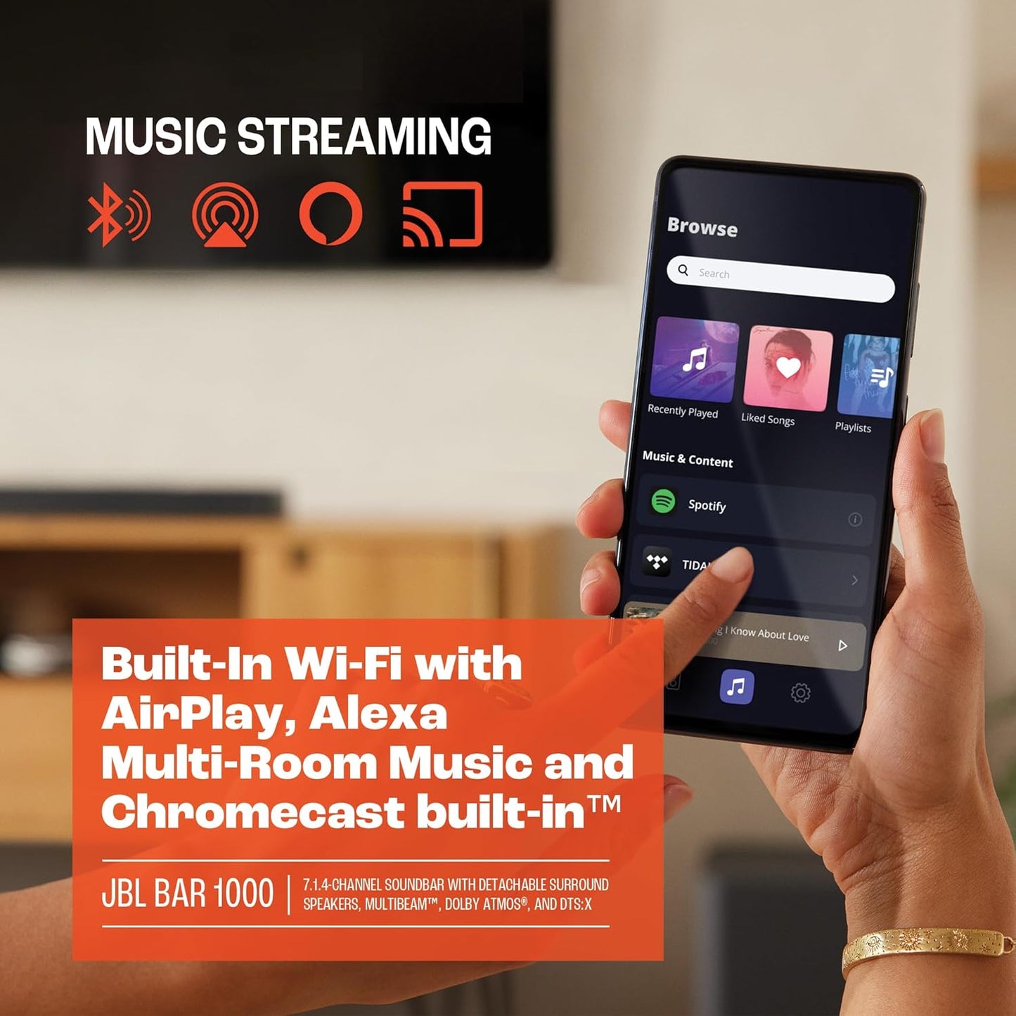 JBL Bar 500: 5.1-Channel soundbar with MultiBeam™ and Dolby Atmos®
