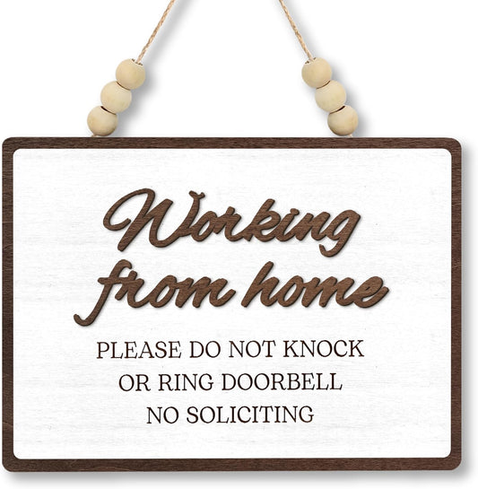 Purilite Select Working From Home Sign