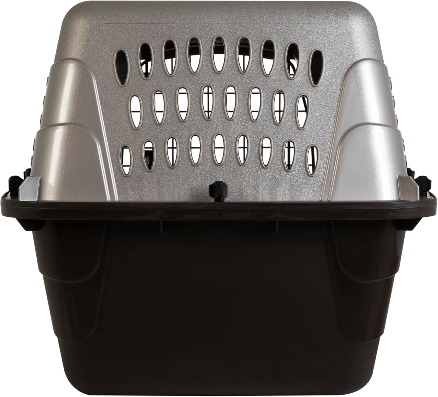 Petmate Two-Door Small Dog Kennel & Cat Kennel (Top Loading or Front Loading Pet Carrier, Great for Small Animals, Made with Recycled Materials, 24 inches in Length) For Pets up to 15 Pounds