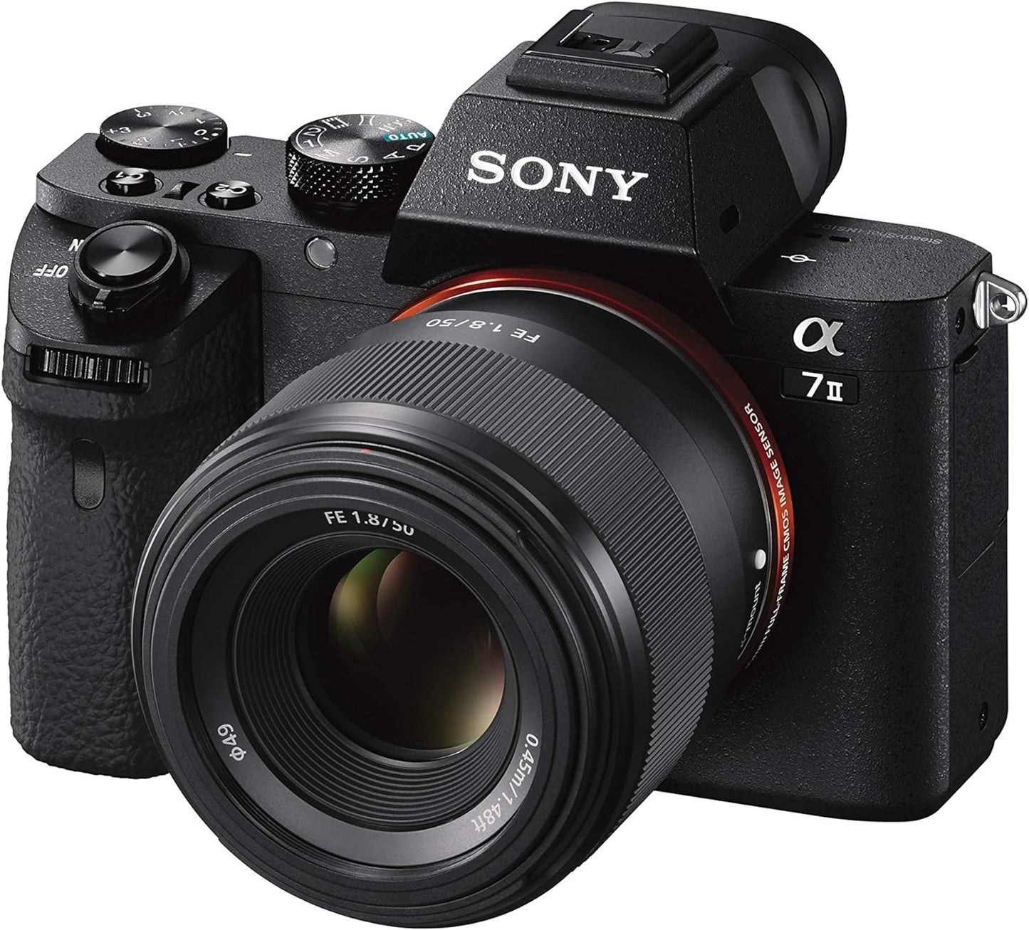 Sony Fe 50mm F1.8 Lens (SEL50F18F/2), Black