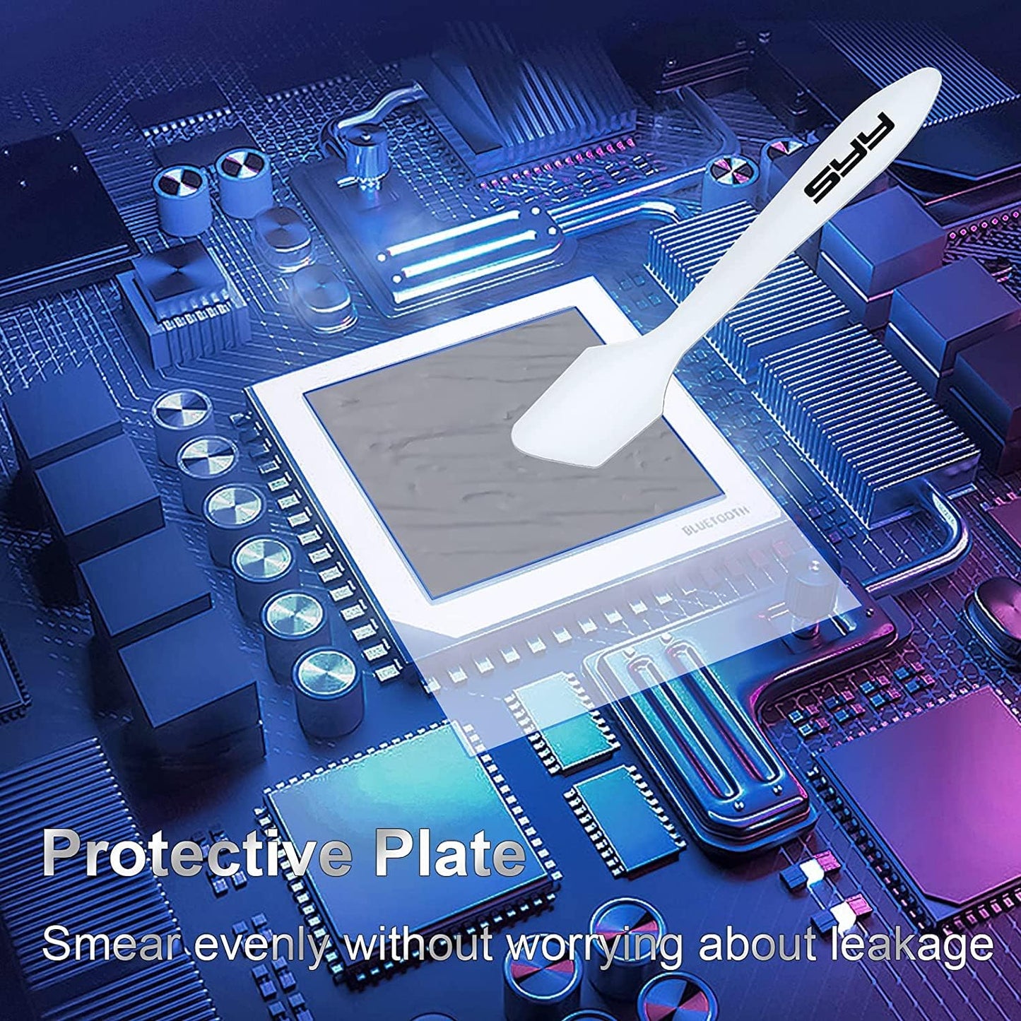 Thermal Paste, SYY 4G with Toolkit CPU Paste Thermal Compound Paste Heatsink for IC/Processor/CPU/All Coolers, Carbon Based High Performance, Thermal Interface Material
