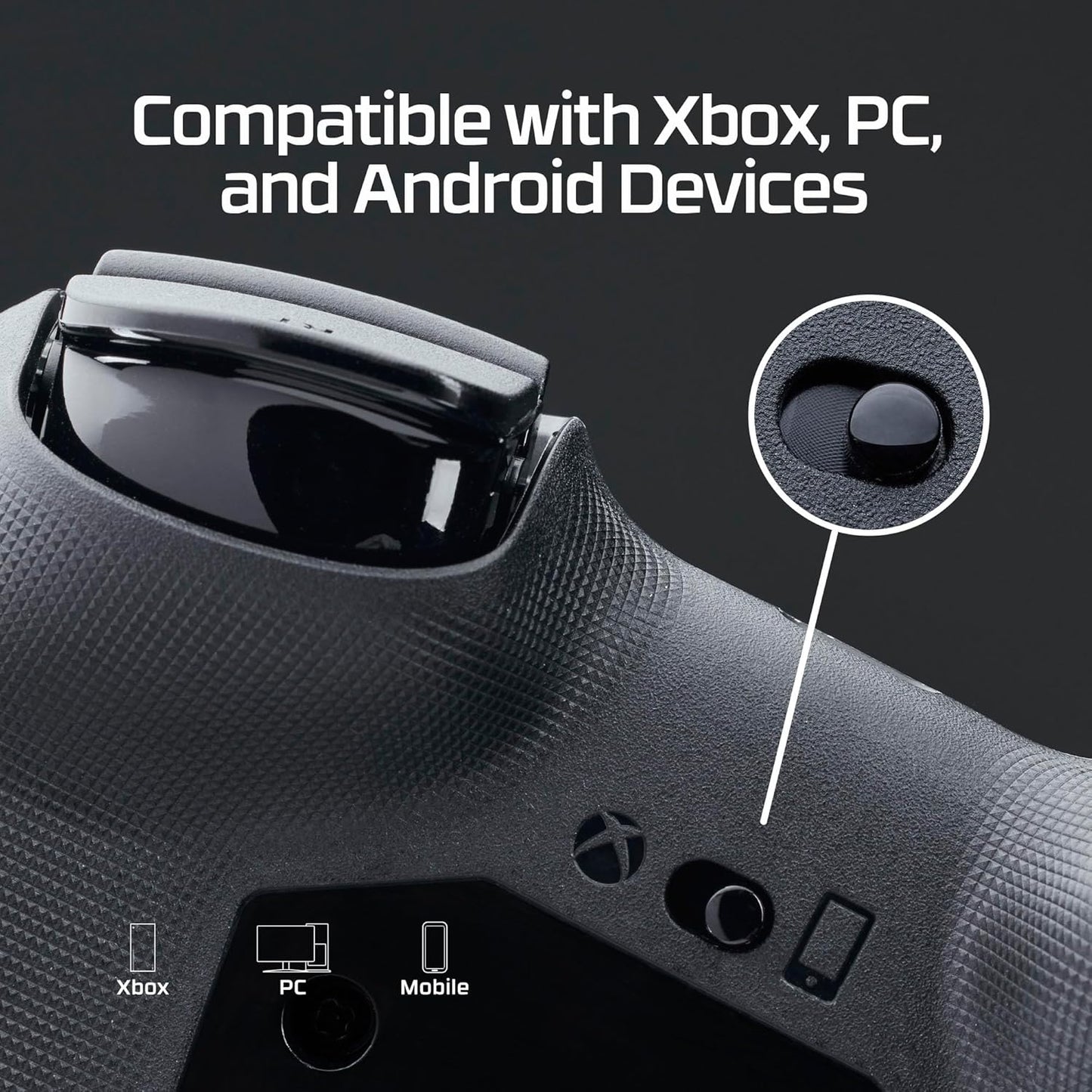 HyperX Clutch Gladiate – Wired Controller for Xbox One, Xbox Series X|S, PC, Officially Licensed by Xbox, Dual Trigger Locks, Programmable Buttons, Dual Rumble Motors