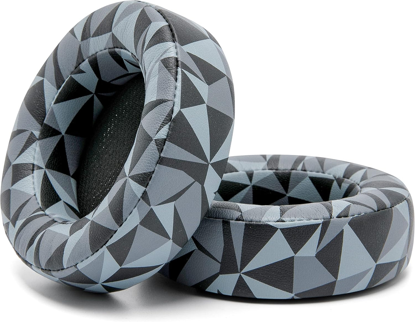 WC Upgraded Replacement Earpads for Corsair Virtuoso RGB Wireless Gaming Headset Made by Wicked Cushions | Improved Durability, Thickness, Softer Leather, and Sound Isolation | (90s Black)