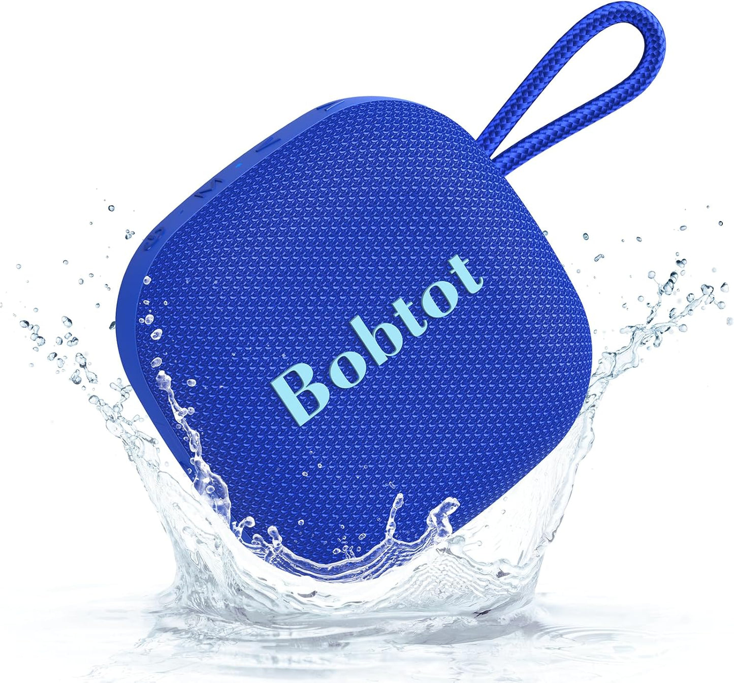 Bobtot Portable Bluetooth Speakers Wireless - IPX7 Waterproof Mini Shower Speaker with 16 Hours Playtime, Loud Stereo Sound, Rich Bass, TWS, Built-in Mic, Small Size for Travel Sport, Green
