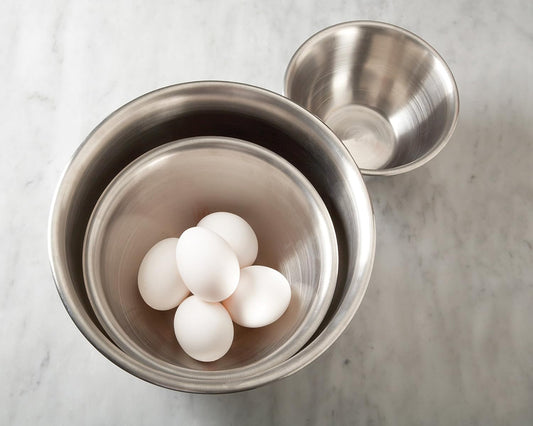 Fox Run 7329 Large Mixing Bowl, Stainless Steel, 6.25-Quart - PuriLite