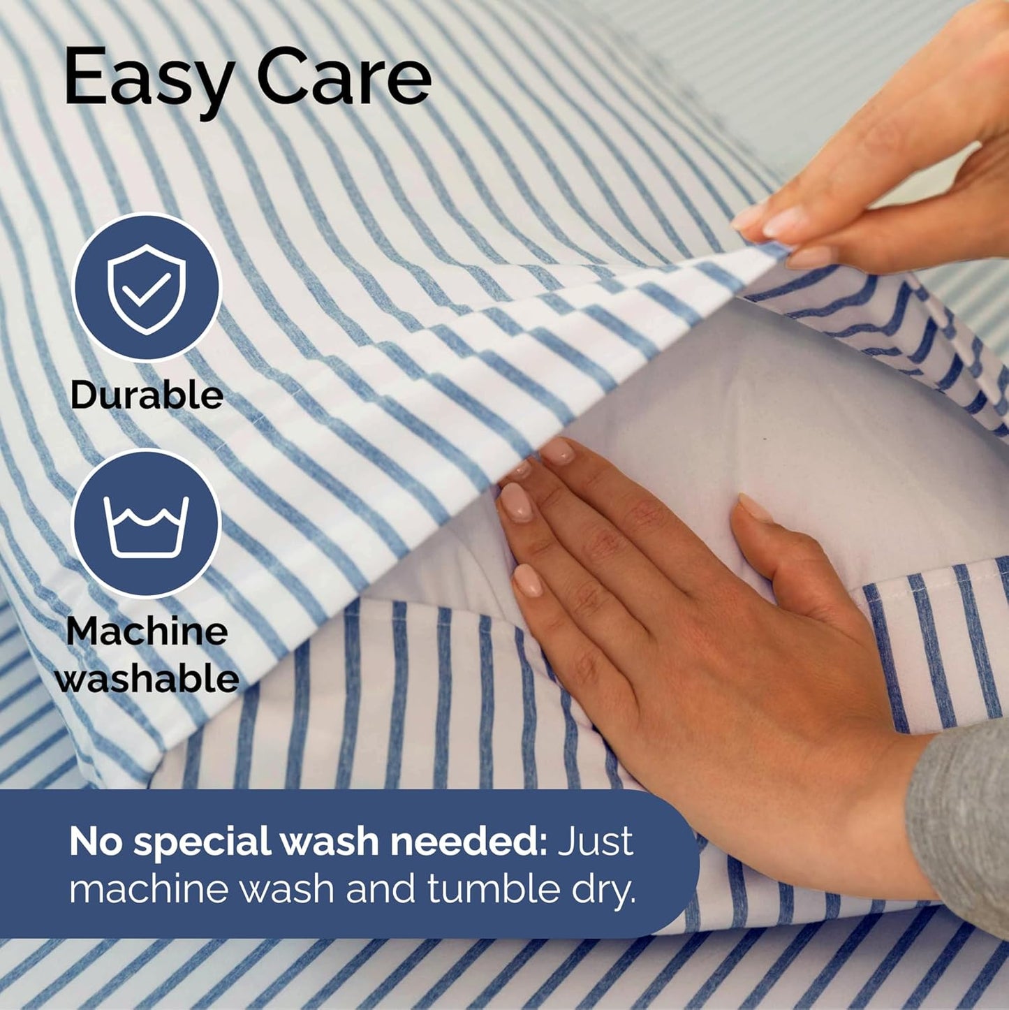 Extra Deep Queen Sheet Set - 6 Piece Breathable & Cooling Sheets - Hotel Luxury Bed Sheets Set - Easy & Secure Fit - Soft, Wrinkle Free & Comfy Sheets Set - White Sheet Set w/Extra Deep Pockets
