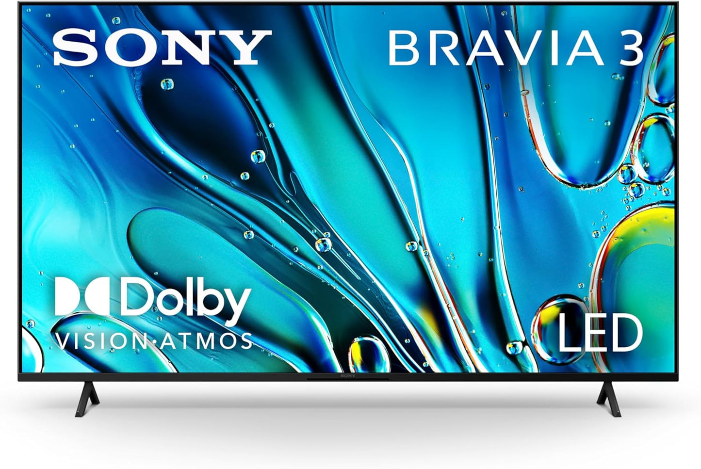 Sony 43 Inch 4K Ultra HD TV BRAVIA 3 LED Smart Google TV with Dolby Vision HDR and Exclusive Features for PlayStation®5 (K-43S30)