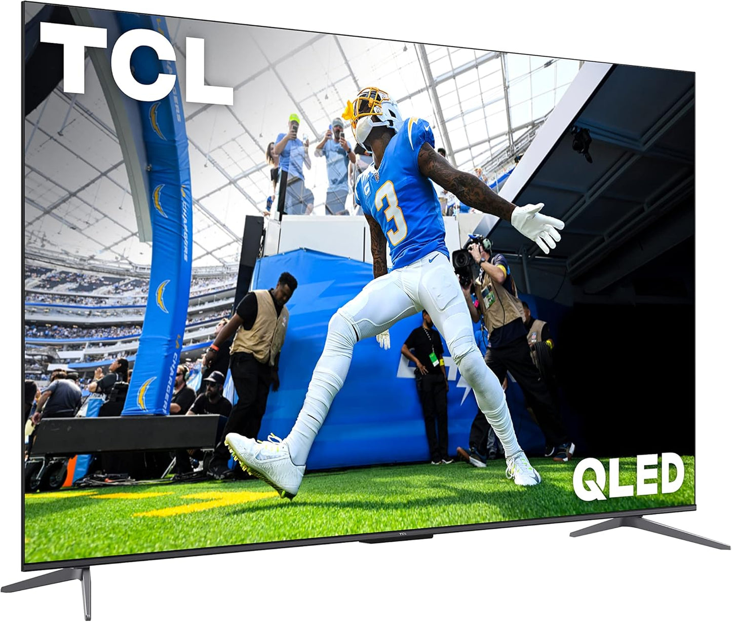 TCL 65-Inch Q6 QLED 4K Smart TV with Google TV (65Q650G-CA, 2023 Model) Dolby Vision, Dolby Atmos, HDR Pro+, Game Accelerator Enhanced Gaming, Voice Remote, Works with Alexa, Streaming UHD Television
