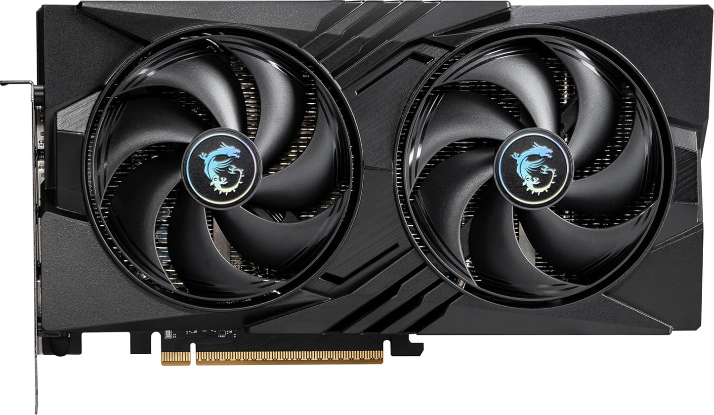 MSI Gaming RTX 5060 8G Gaming OC Graphics Card (8GB GDDR7,TBA-bit, Extreme Performance: 2550 MHz, DisplayPort x3 2.1a, HDMI 2.1b, NVIDIA Blackwell Architecture)
