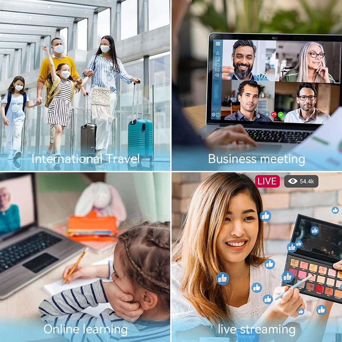 5G Wif 6 Portable Hotspot, 2.4GHz 5.8GHz 2.4 Inch LCD Screen, 16 Devices Simultaneous Connection, IP54 Waterproof, 4000mAh Battery, Nano SIM Card Slot, for Travel