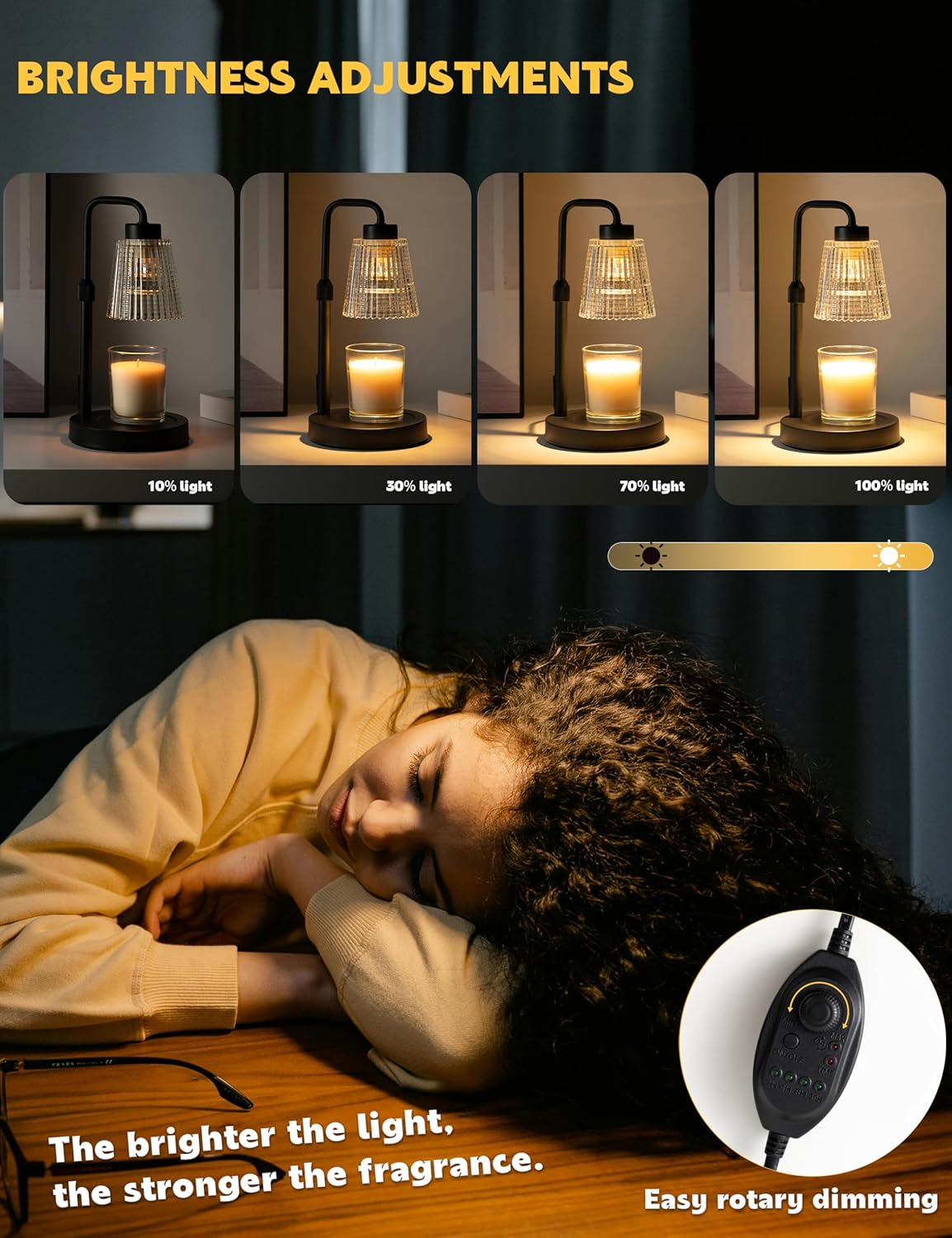 Purilite Select Candle Warmer Table Lamp