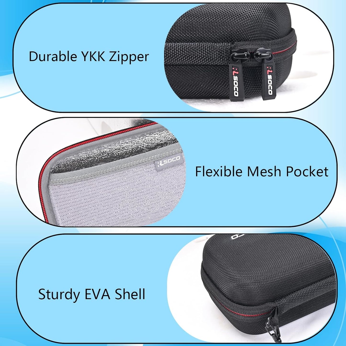 Case for Google TV Streamer 4K, Hard Travel Carrying Case, Compact Design, Drop Protection and Shock-Proof by RLSOCO (Case Only)