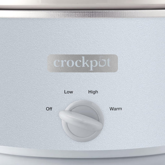 Crock-Pot® Manual Design Series 4.5 Quart Slow Cooker, Macaroon Blue - PuriLite