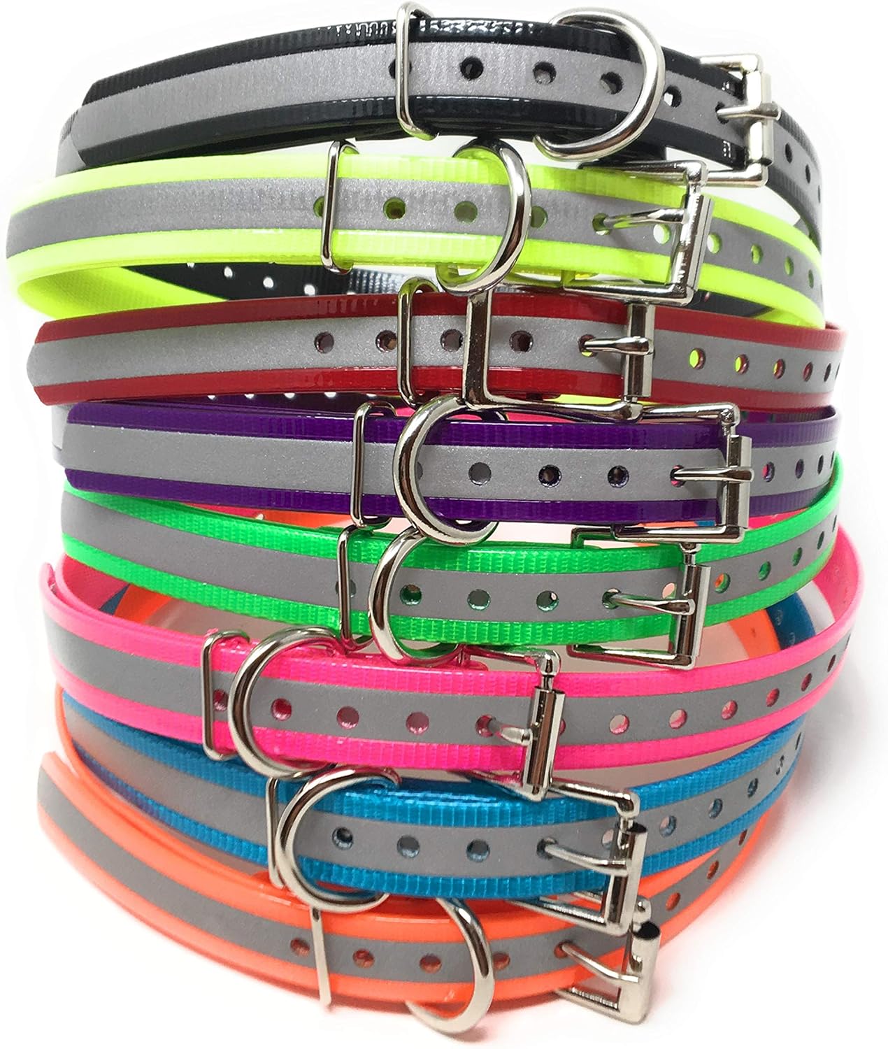 Replacement Strap for Dogtra Collars - 3/4" Wide Ultra-Durable Dog E-Collar Replacement for Training, Bark, Shock, Electric, and GPS Collars - 28" Adjustable Length Solid Black