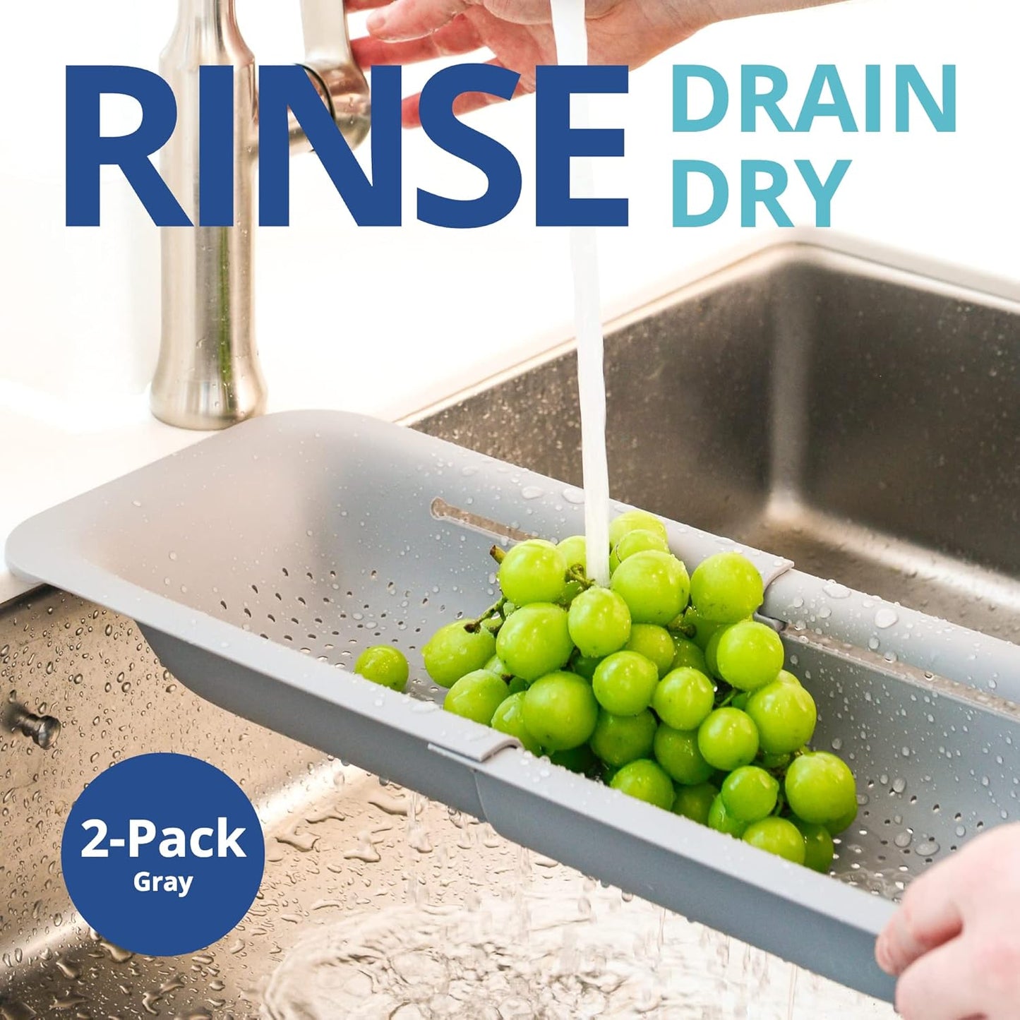 Purilite Select Expandable Sink Colander