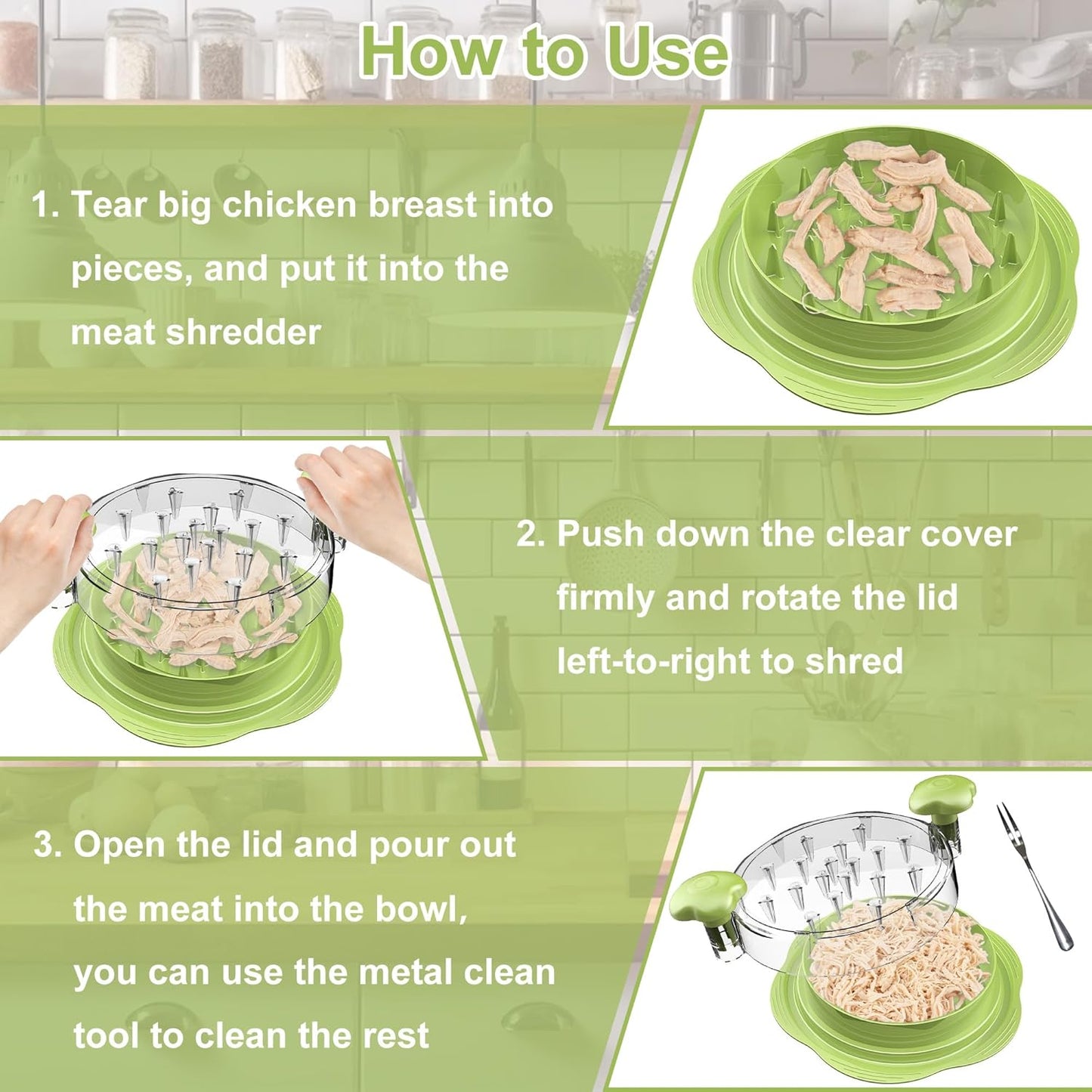 Purilite Select Chicken Shredder Tool