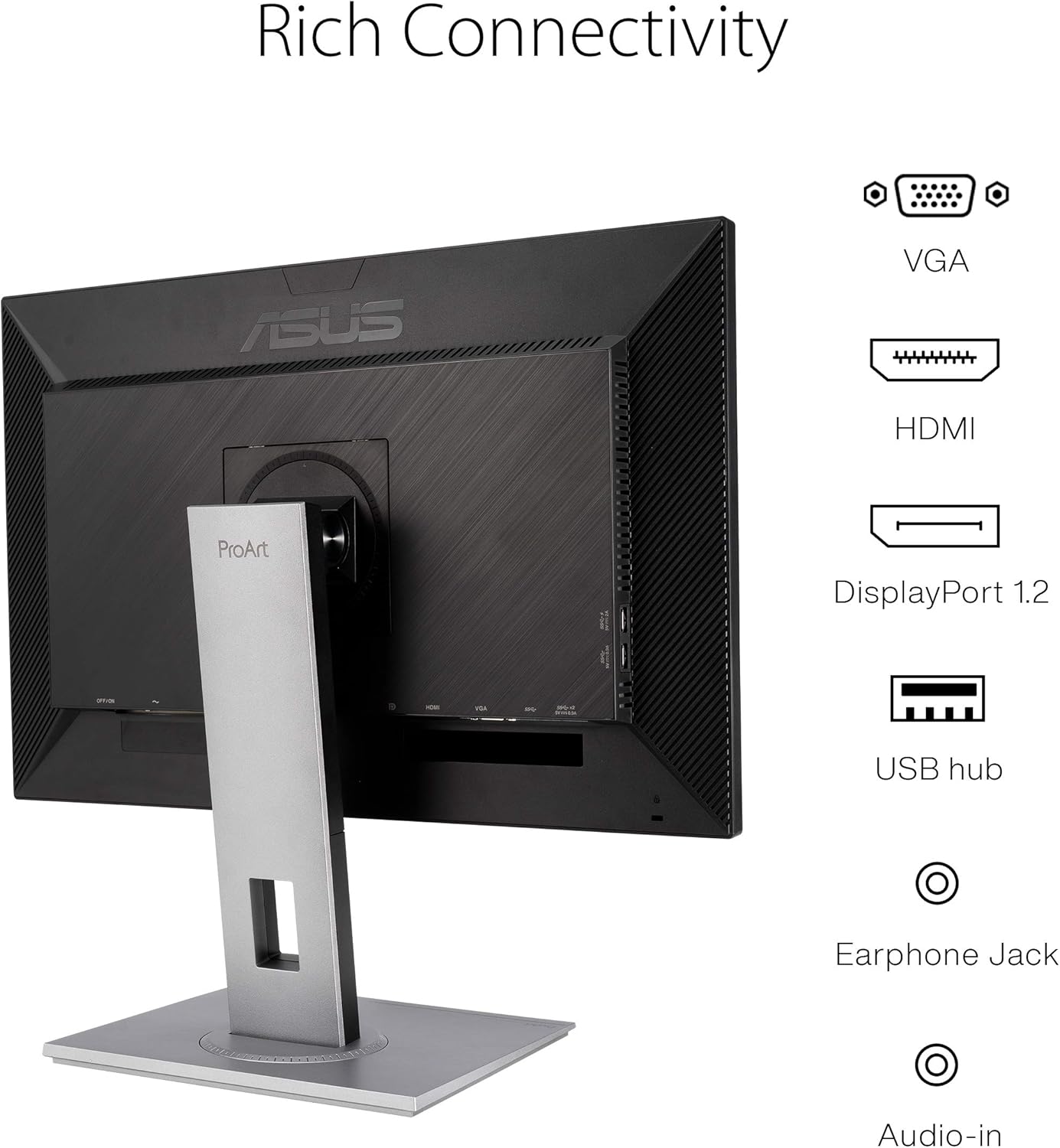 ASUS ProArt Display 27” 1440P Professional Monitor (PA278CGV) - IPS, QHD (2560 x 1440), 144Hz, 95% DCI-P3, ΔE < 2, Calman Verified, USB-C PD 90W, FreeSync Premium, DisplayHDR 400, Height Adjustable