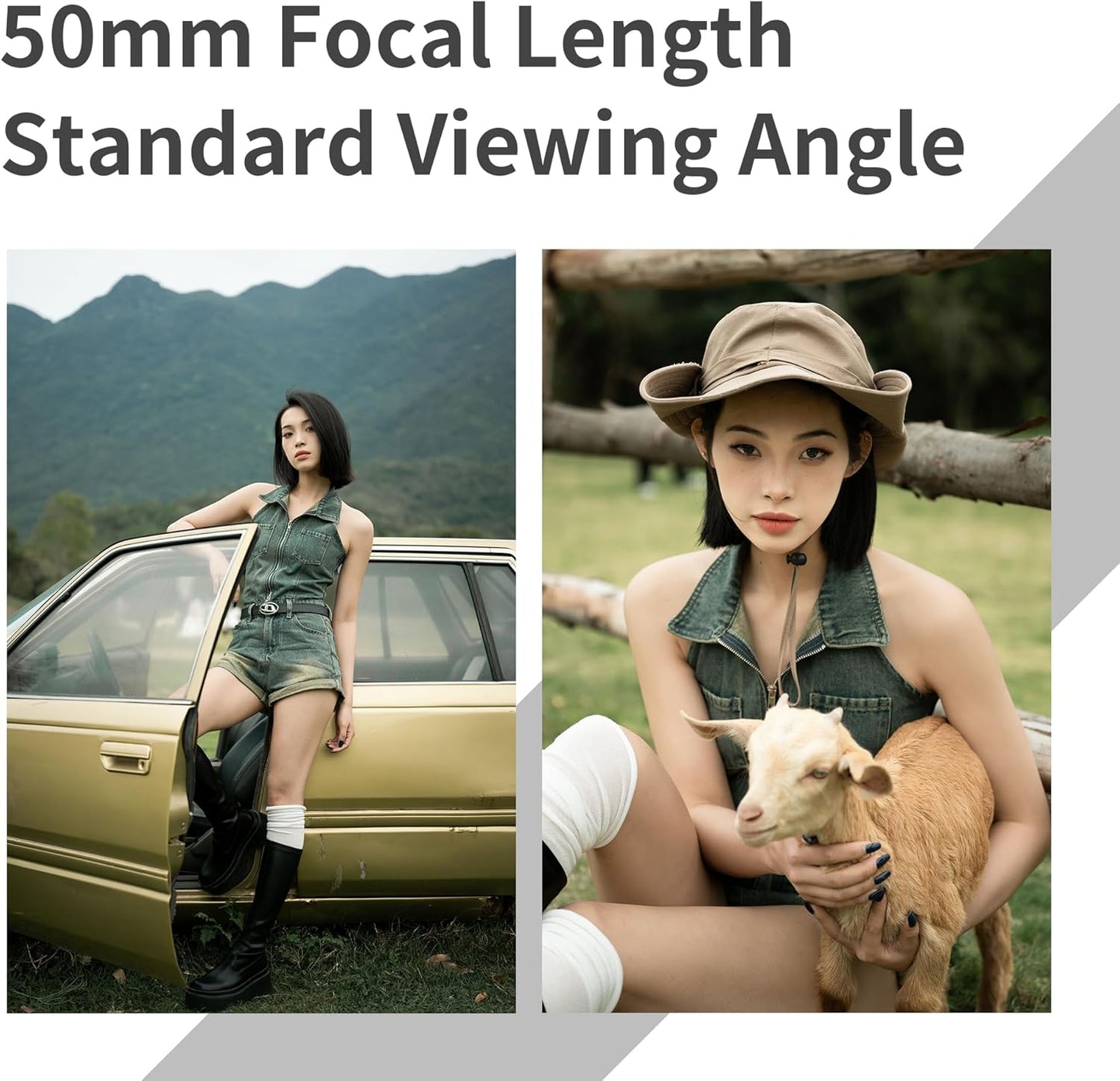 VILTROX 50mm f2.0 FE, 50mm f/2.0 e-Mount Full Frame Camera Lens Ultra Wide Angle Auto Focus Lens for Sony a7CR a7C a7CII a6700 ZV-E100 a6400 a6600 a7III a7IV