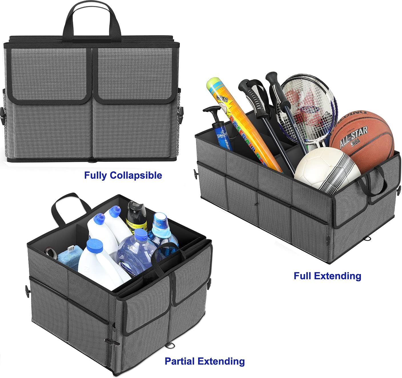 Purilite Select Foldable Car Trunk Organizer