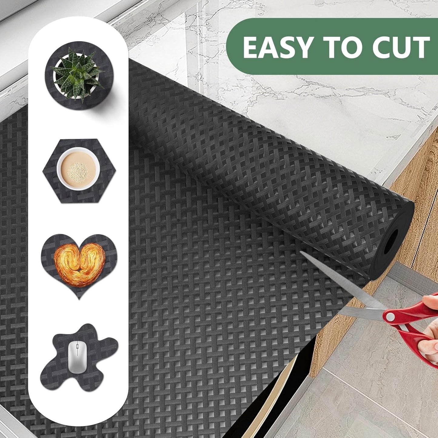 Purilite Select Multipurpose Non-Slip EVA Shelf Liners