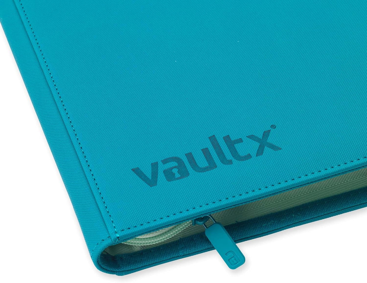 Vault X 12 Pocket Trading Card Zip Binder, 480 Cards, Compatible with Pokemon Scarlet & Violet Set, Exo-Tec Album Material, 20 Side-Loading Pages, Folder for Collectible TCG (SV1)