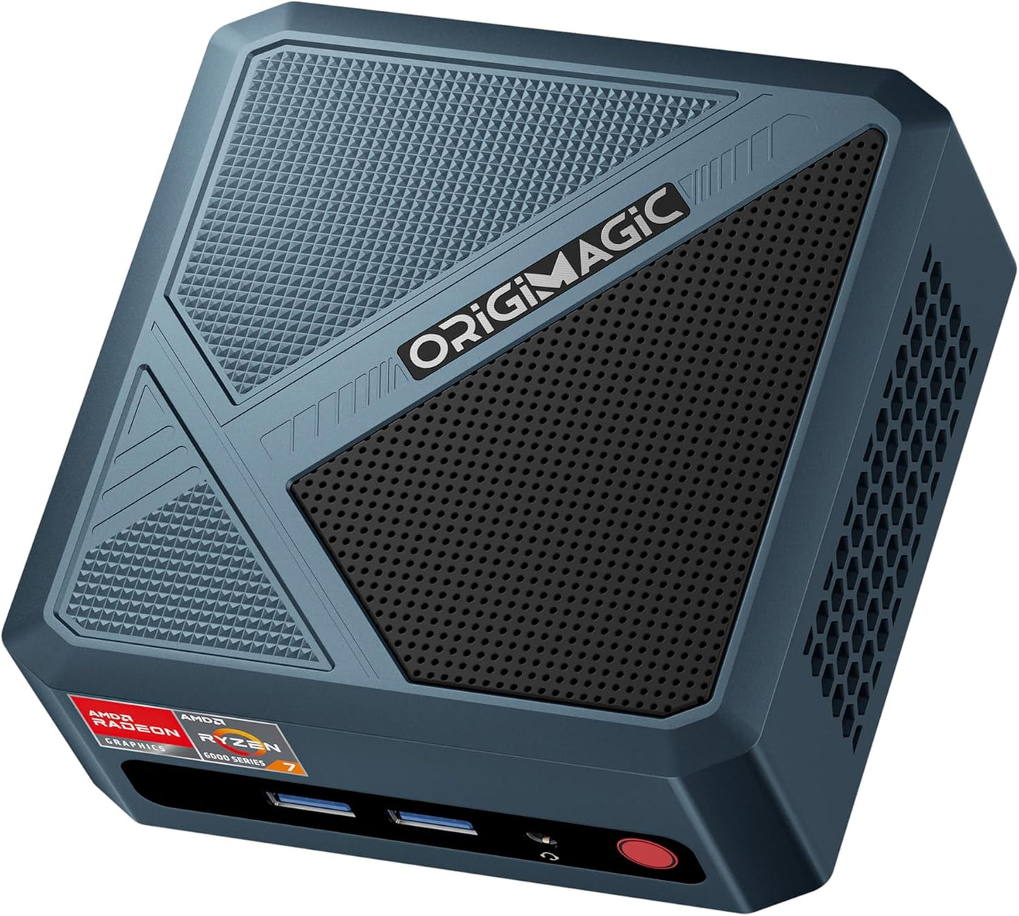 origimagic N2 Pro Mini PC, Ryzen 7 6800H Mini Computers (8C/16T, up to 4.7GHz), 32GB DDR5 RAM, 512GB PCle 4.0 NVME SSD, Radeon 680M, 8K UHD/USB4/USB3.2/USB2.0/WiFi 6E/BT 5.2