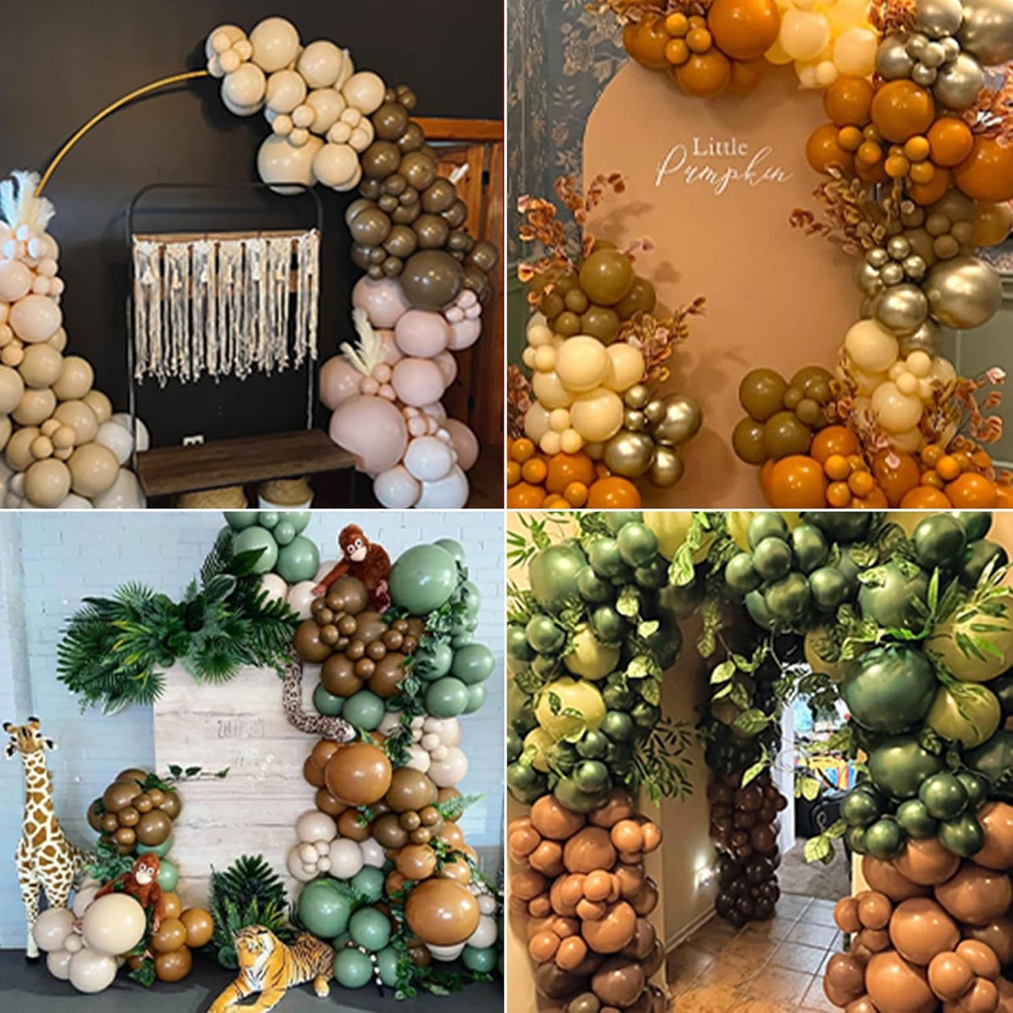Gold Metallic Chrome Latex Balloon Arch Kit, 102PCS 18In 12In 10In 5In Arch Garland For Festival Picnic, Engagement, Wedding, Birthday Party, Gold Theme Anniversary Decoration With 33FT Ribbon