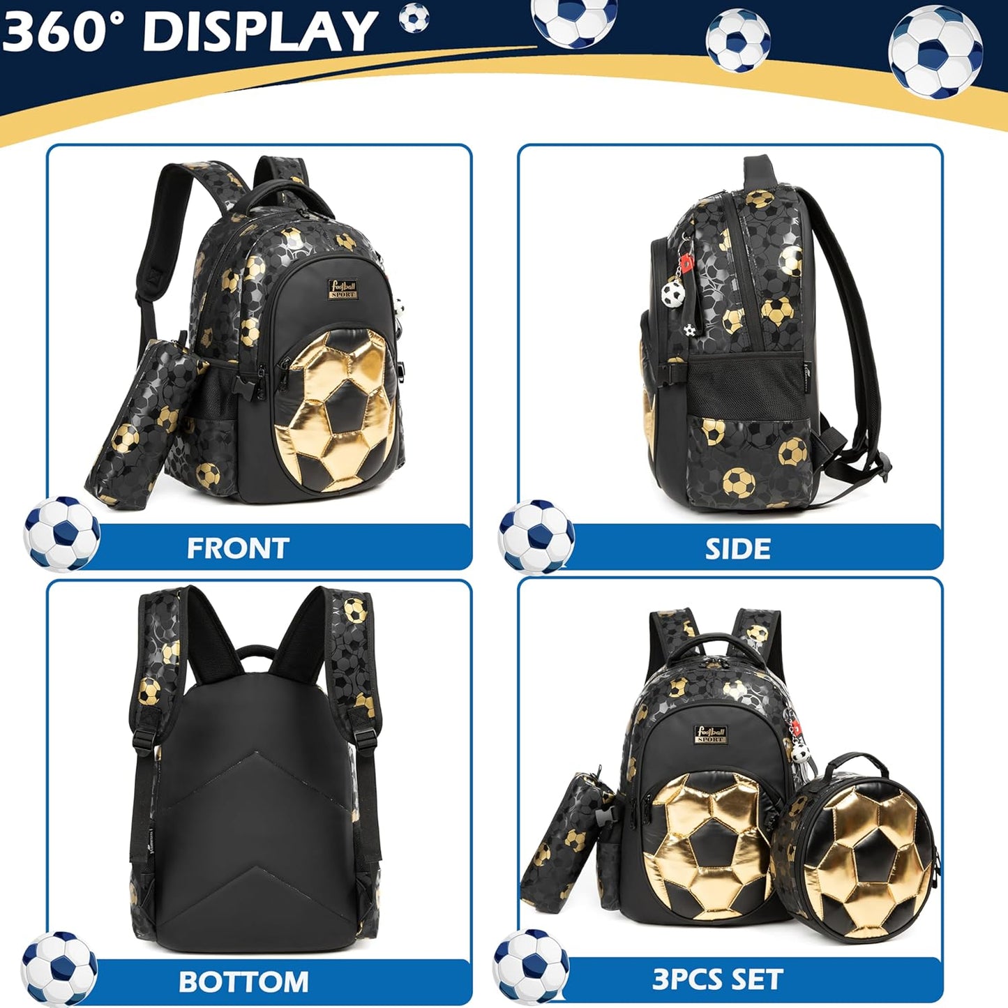 Cute Backpack for Girls School Backpacks with Lunch Box for Elementary