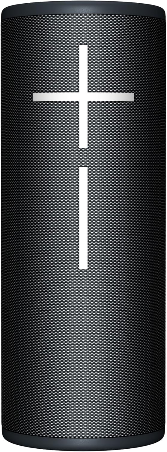 Ultimate Ears MEGABOOM 4 Portable Waterproof Bluetooth Speaker with Powerful 360-Degree Sound and Thundering Bass, Floating Speaker with 20-Hour Battery and 147ft (45m) Range - Black