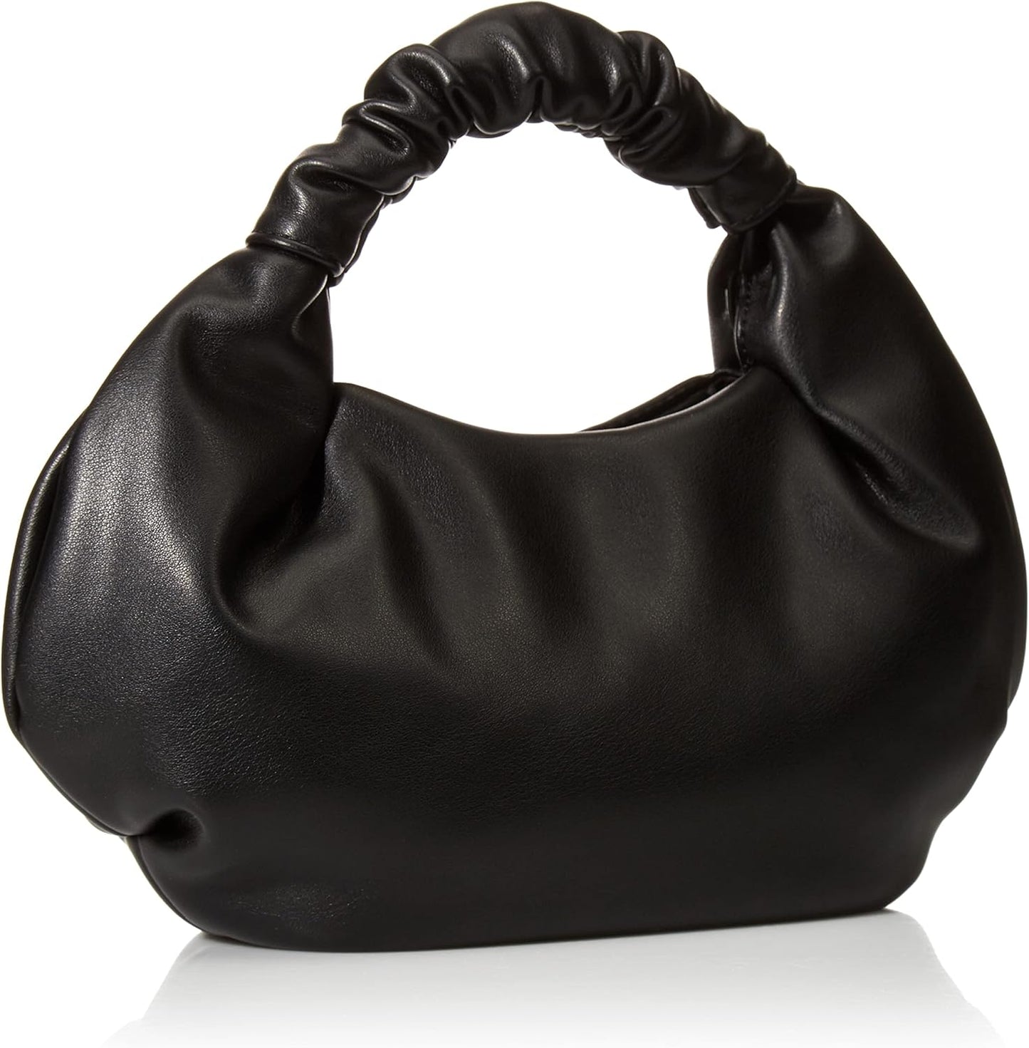 Purilite Select Women’s Faux Leather Ruched Handle Bag