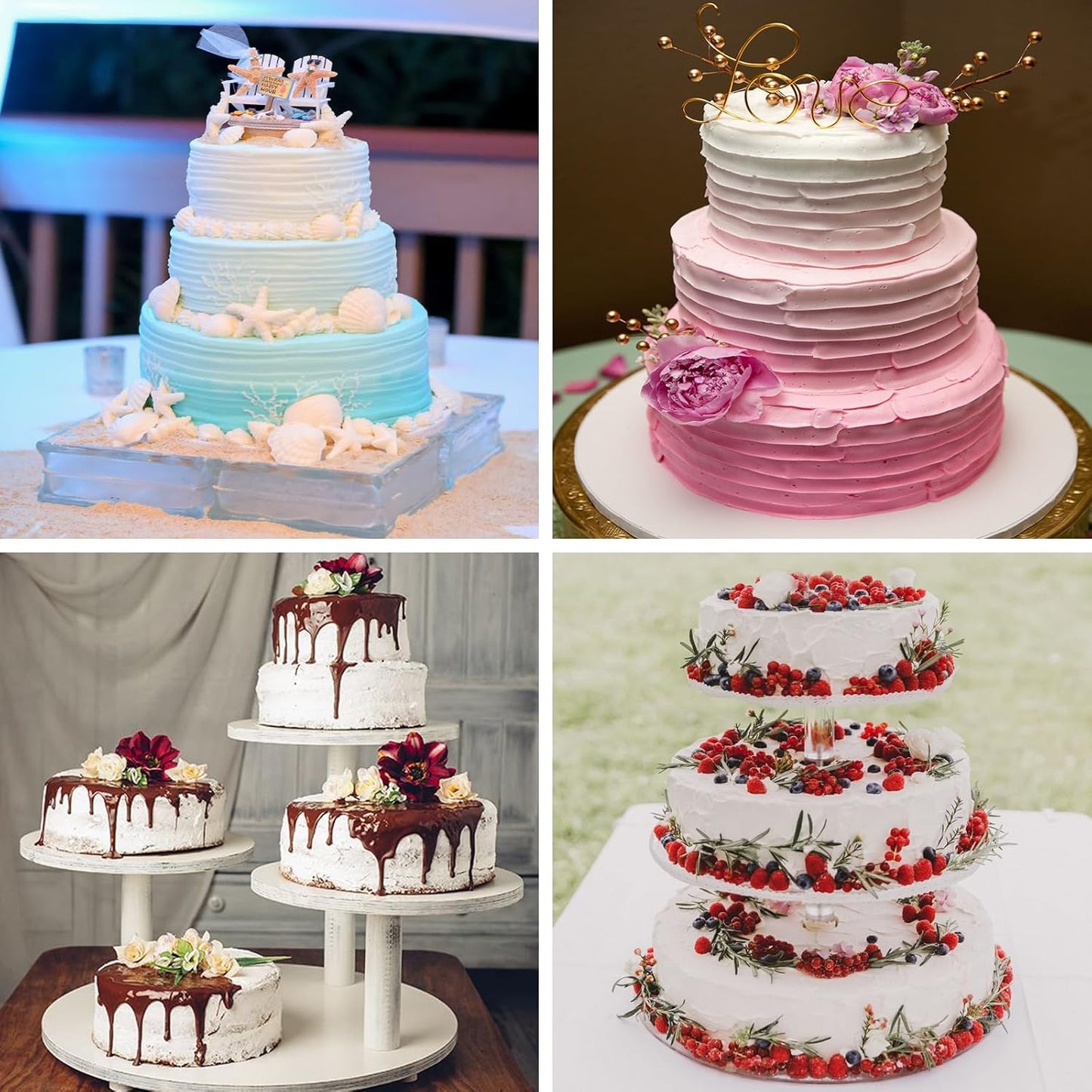 Purilite Select 3-Pack 8-Inch High Carbon Steel Cake Pans with 100 Parchment Papers