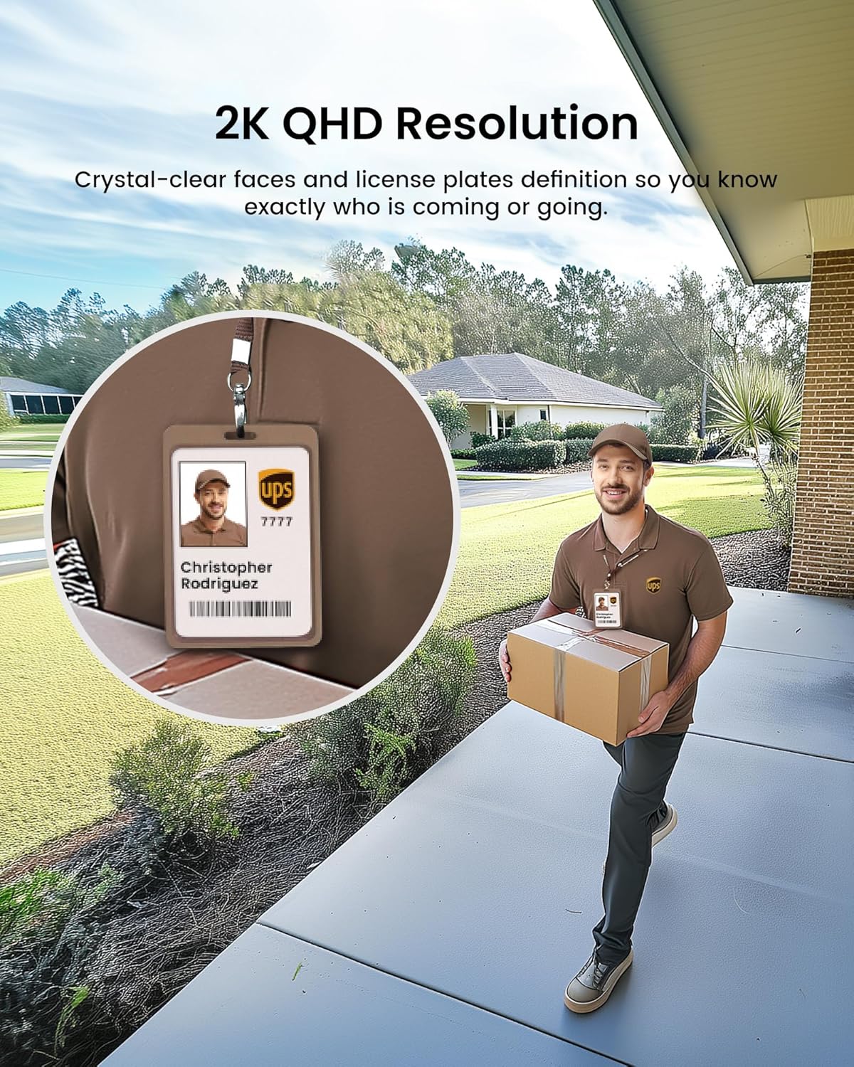 AOSU Solar Security Cameras Wireless Outdoor, 4 Cam-Kit, No Monthly Fees, Local Storage, Home Security Cameras System with Integrated Solar Panel, Easy Setup, 2K Color Night Vision, 5G & 2.4G WiFi