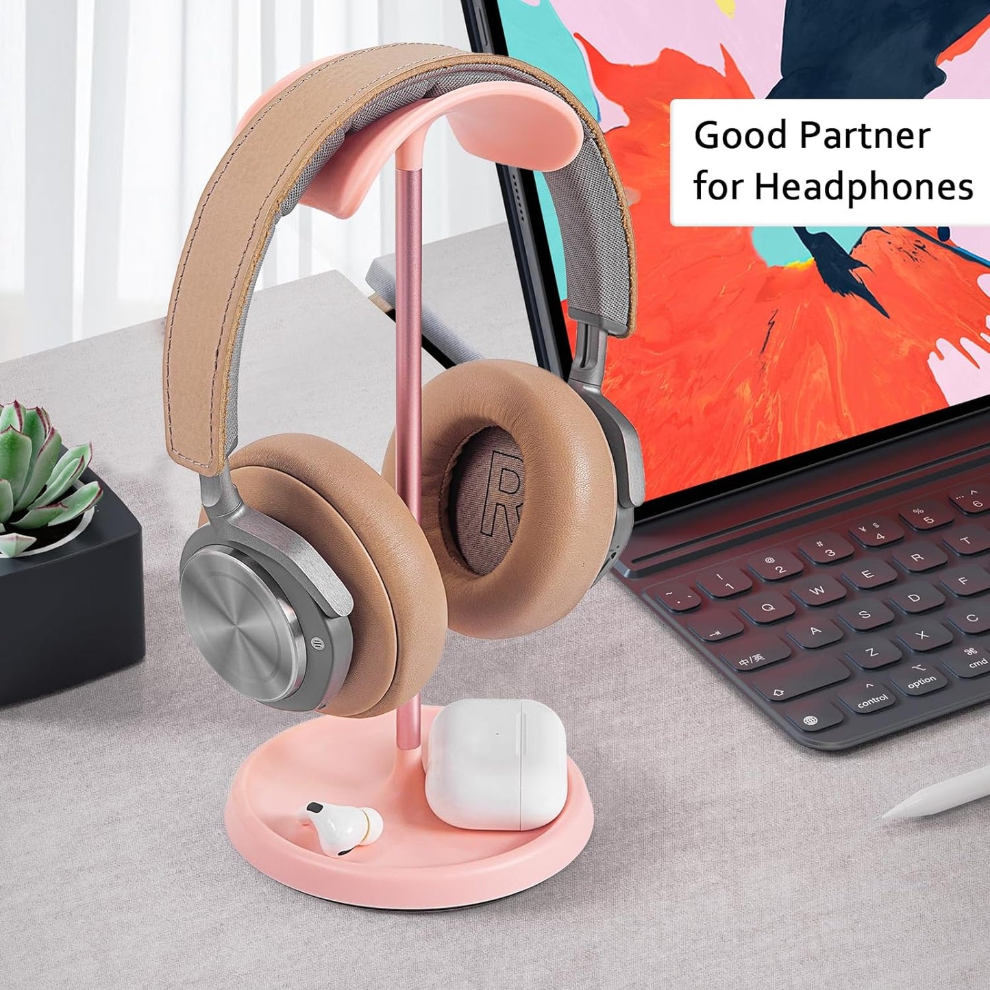 Purilite Select Headphone Stand with Storage Base