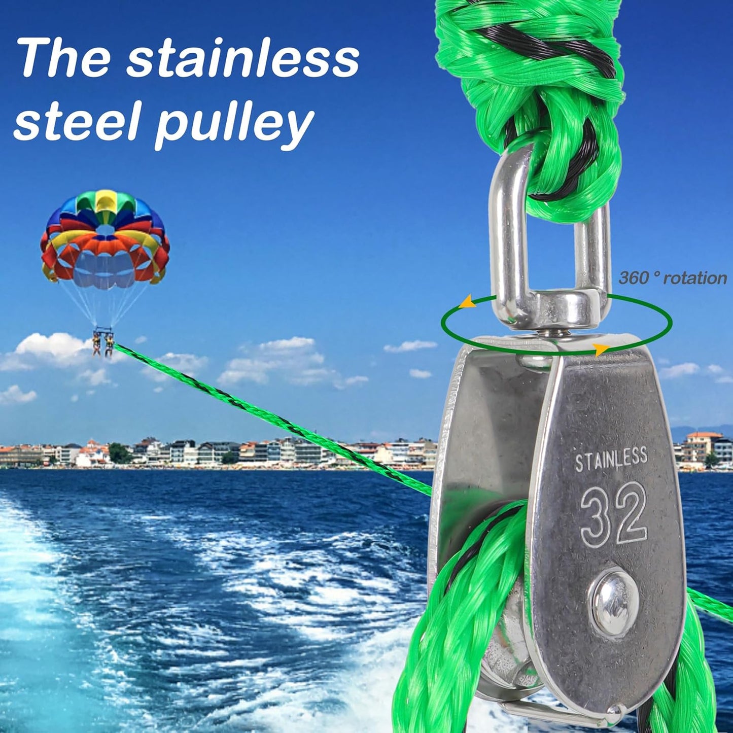 Purilite Select Self-Centering Tow Harness for Watersports