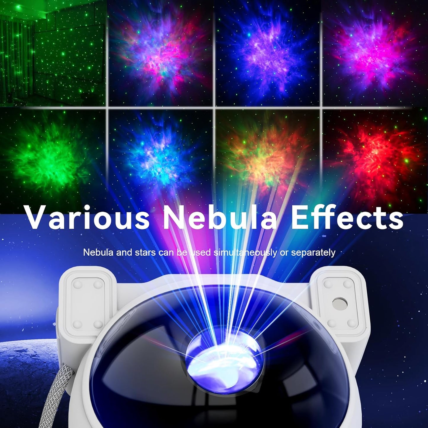 Purilite Select Astronaut Galaxy Star Projector