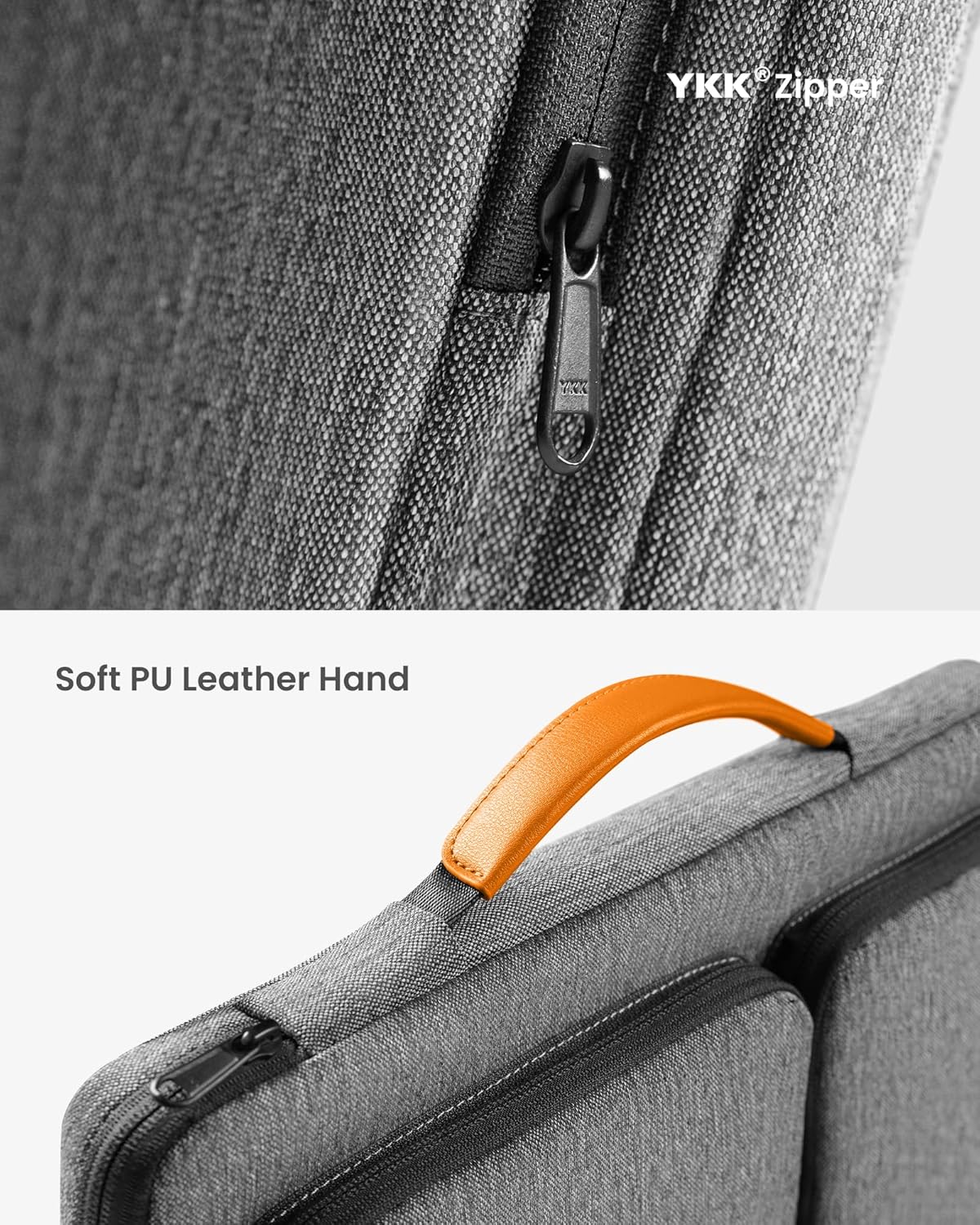 tomtoc 360 Protective Laptop Sleeve for 14-inch MacBook Pro M4/M3/M2/M1 Pro/Max 2024-2021, 13.5-14.4 Inch Surface Laptop Studio 2/6/5, Water-Resistant Carrying Case for ASUS VivoBook/ZenBook 14