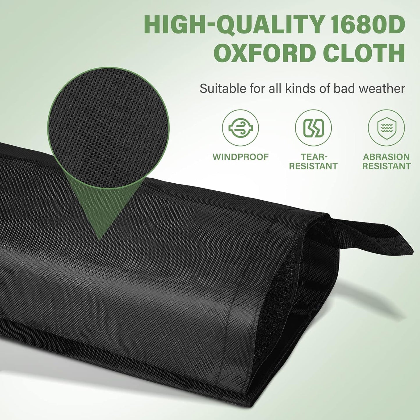 4 Pack Canopy Weight Bags, 1680D Oxford Cloth Heavy Duty Gazebo Sandbags, 112 LBS Gazebo Tent Sand Bags for Pop up Tent, Sun Shelter, Patio Umbrella Stand, Pool Ladder (Black)