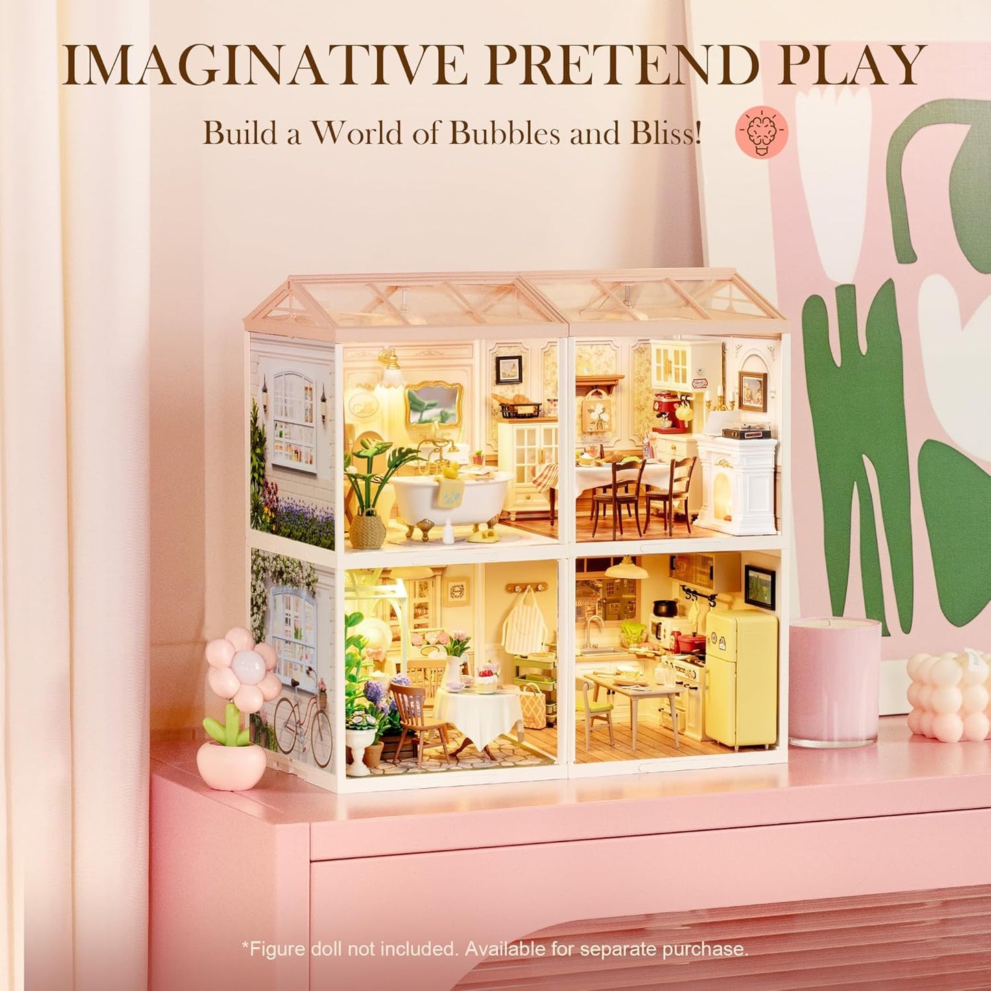 Purilite Select Super Creator DIY Plastic Miniature House