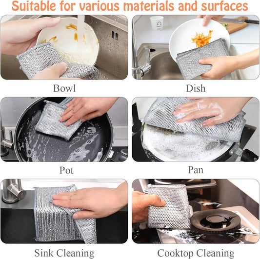 Purilite Select – Worldity 50Pcs Double-Sided Dishwashing Rags - PuriLite
