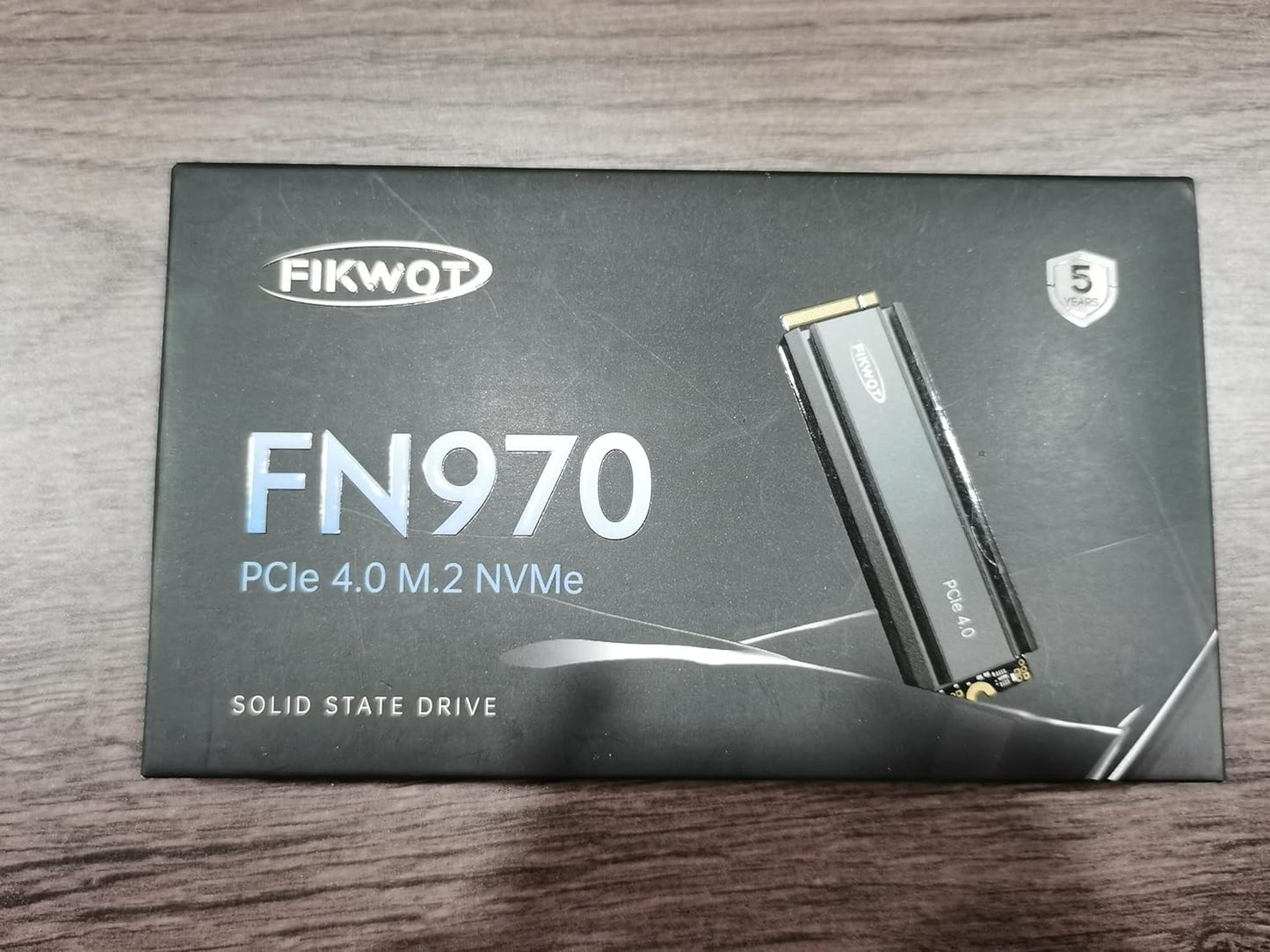 Fikwot FN970 2TB M.2 2280 PCIe Gen4 x4 NVMe 1.4 Internal Solid State Drive with Heatsink - Speeds up to 7,400MB/s, Configure DRAM Cache, Compatible PS5 Internal SSD